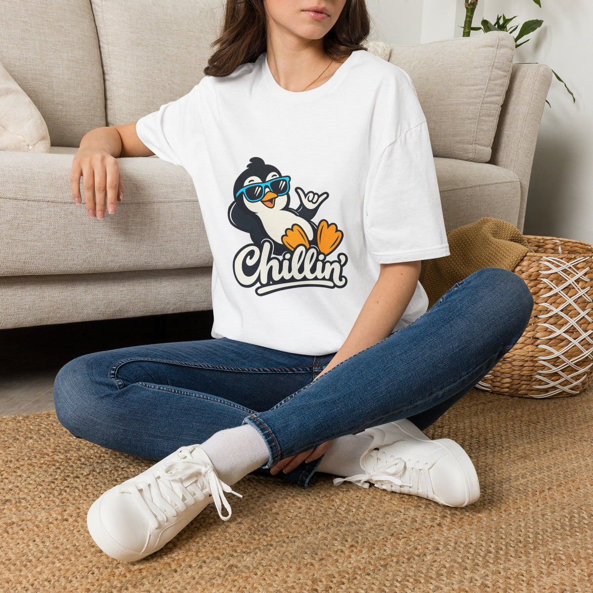 Chillin' 2 Penguin — Funny T-Shirt