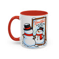 Beautiful Just the Way You Are Snowman – Cute Winter Mug