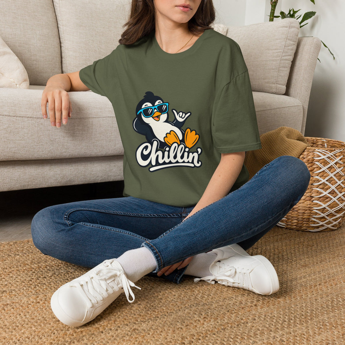 Chillin' 2 Penguin — Funny T-Shirt