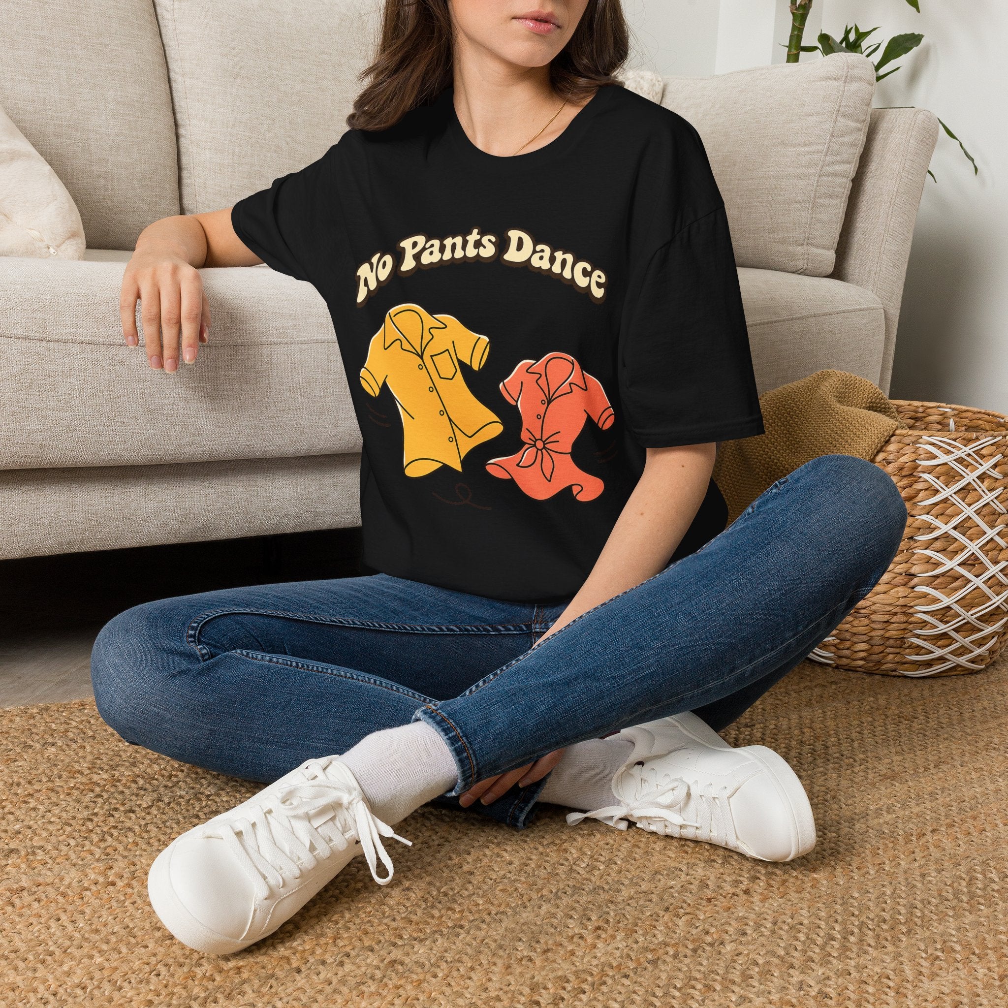 No Pants Dance T-Shirt- Funny Shirts Dancing