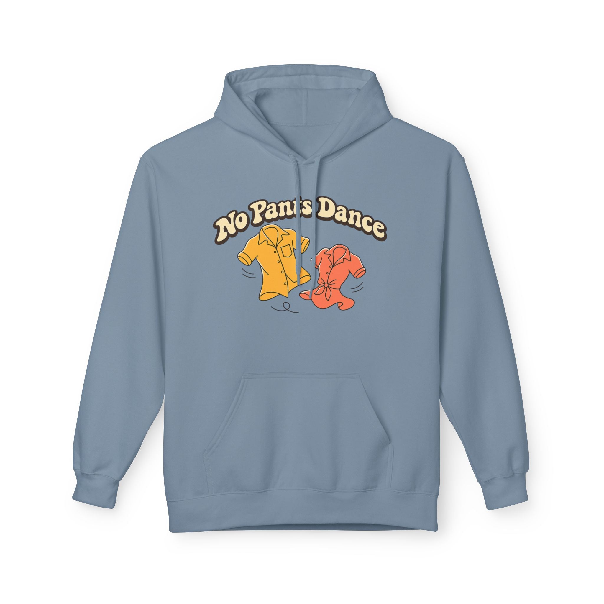 No Pants Dance — Funny Retro Hoodie
