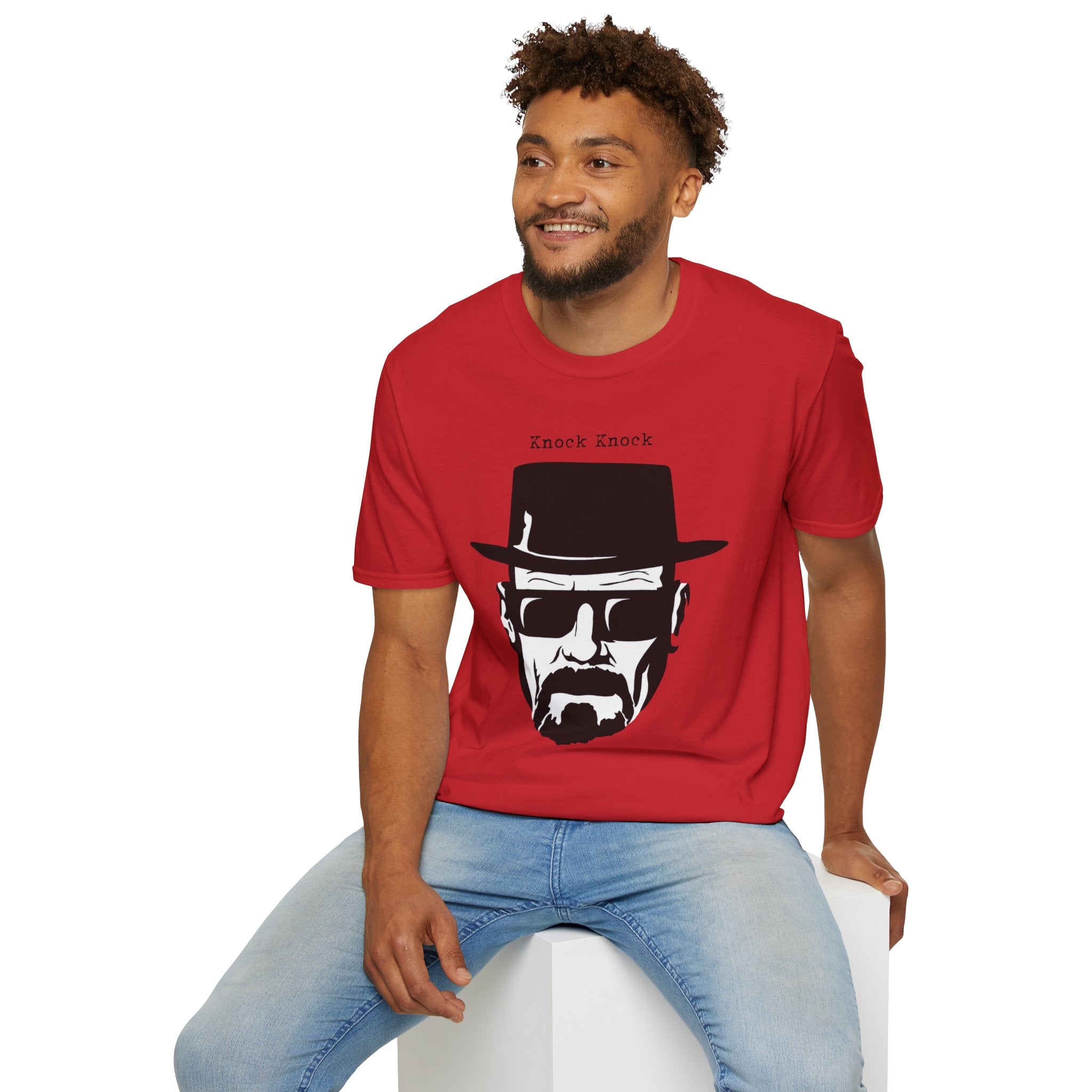 Knock Knock — Funny Crime Drama Parody T-Shirt