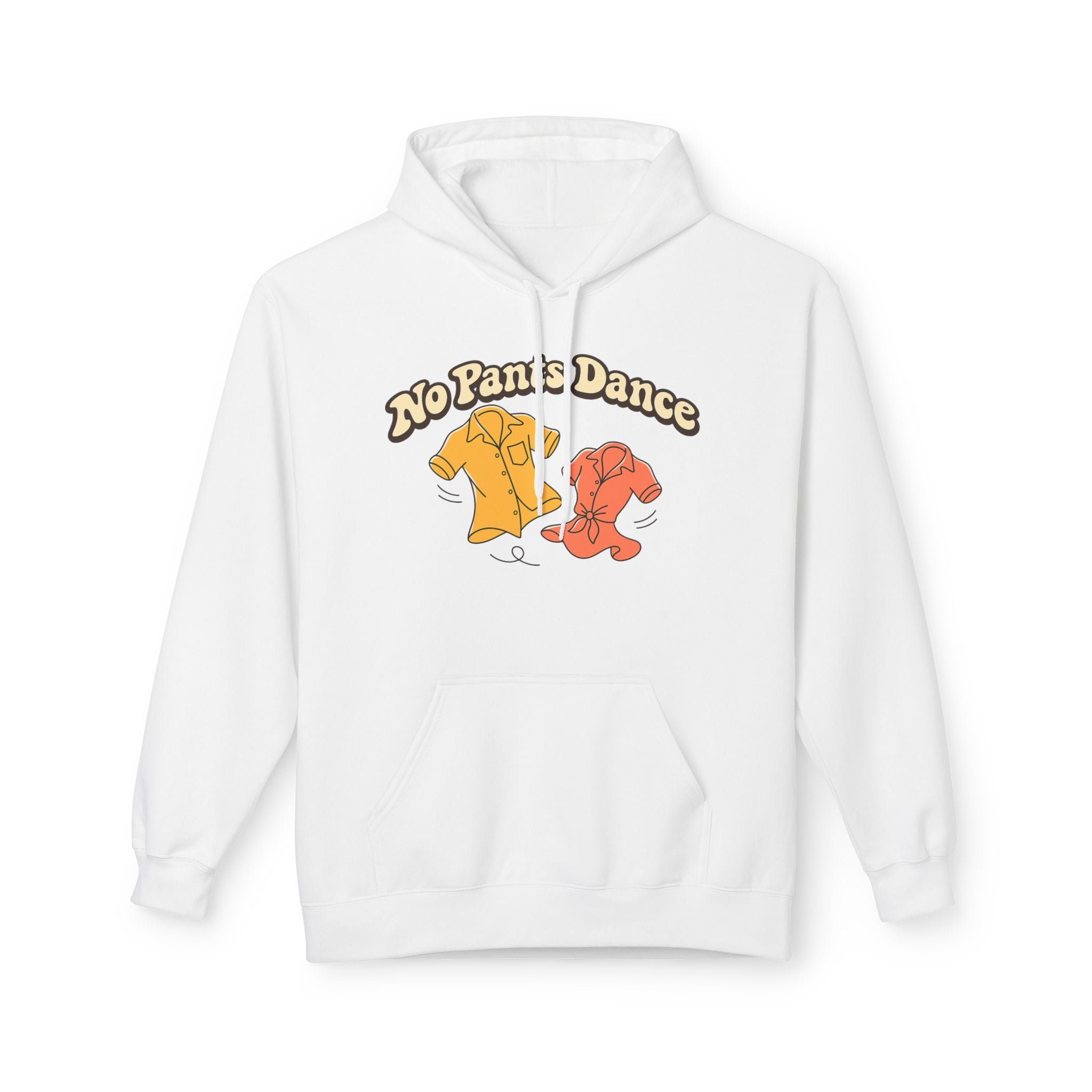 No Pants Dance — Funny Retro Hoodie