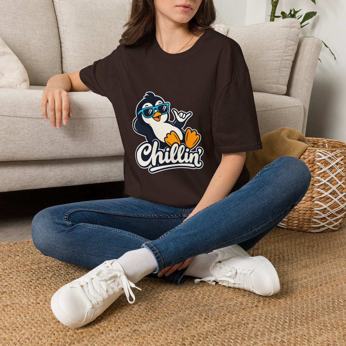 Chillin' 2 Penguin — Funny T-Shirt