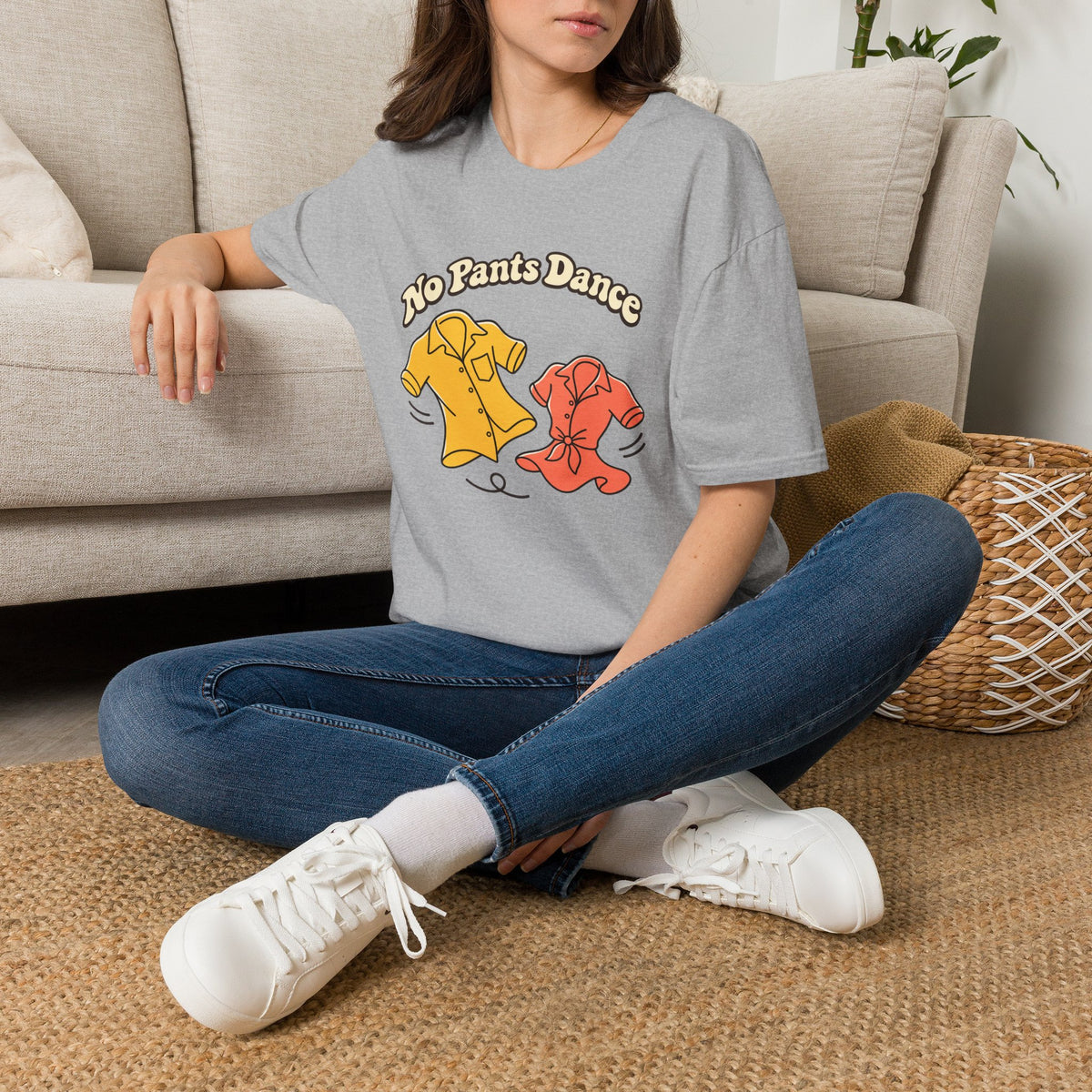 No Pants Dance T-Shirt- Funny Shirts Dancing