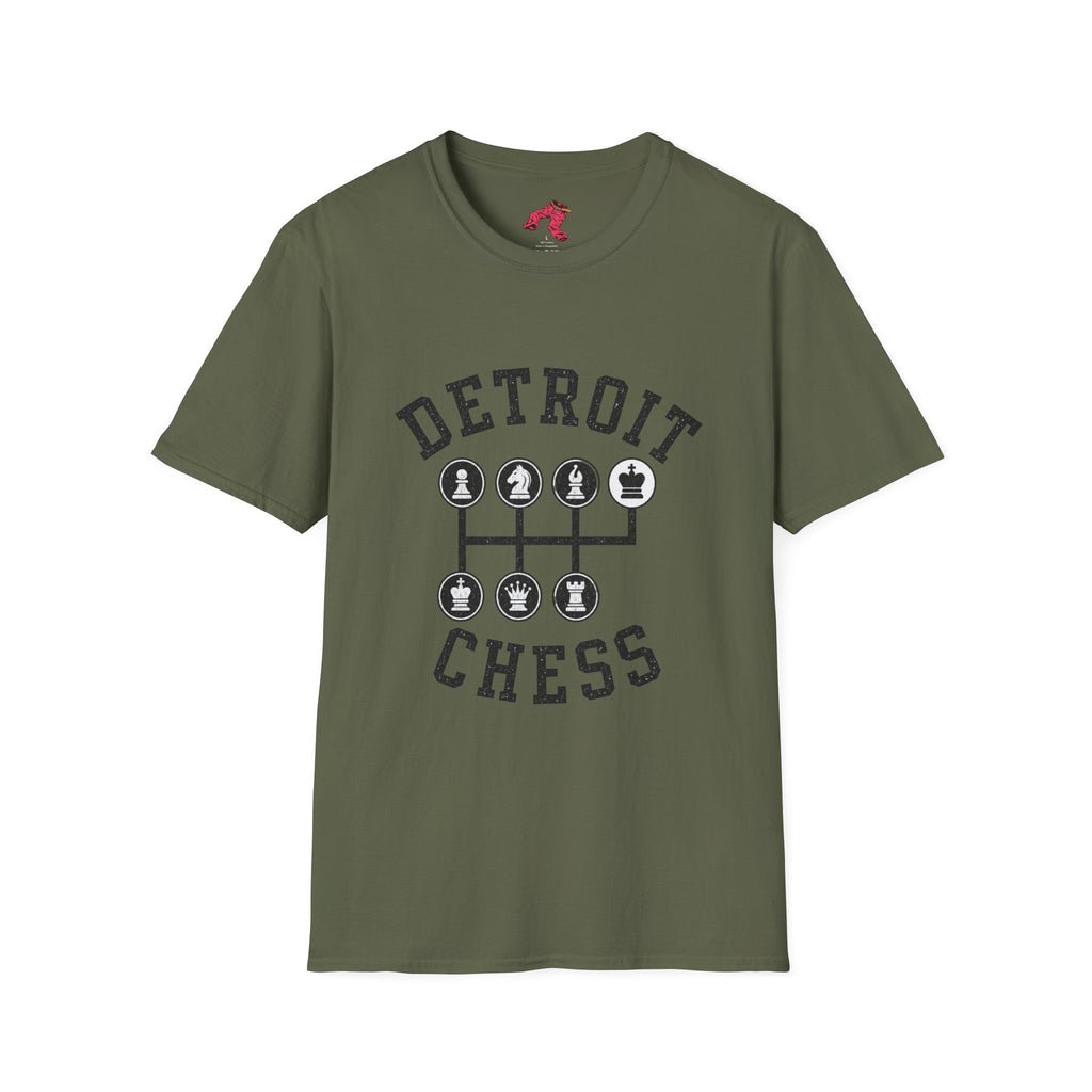 Detroit Chess - Gritty Chess T-Shirt