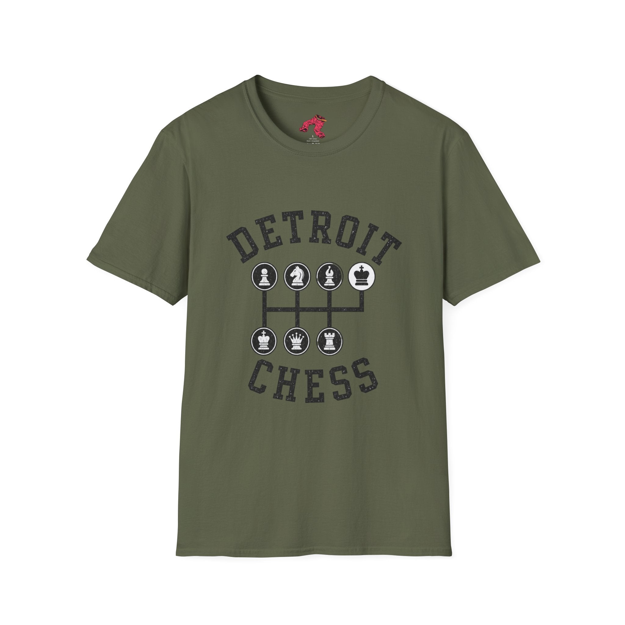 Detroit Chess - Gritty Chess T-Shirt