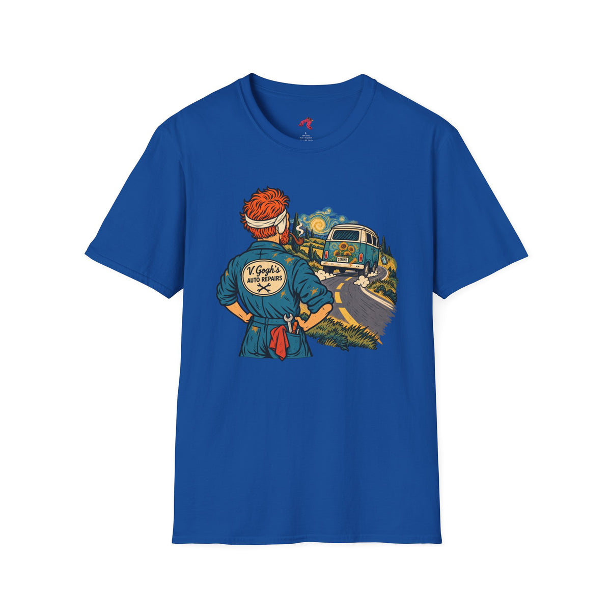 Original Van Gogh or Van Go – Funny Art Mechanic Graphic T-Shirt