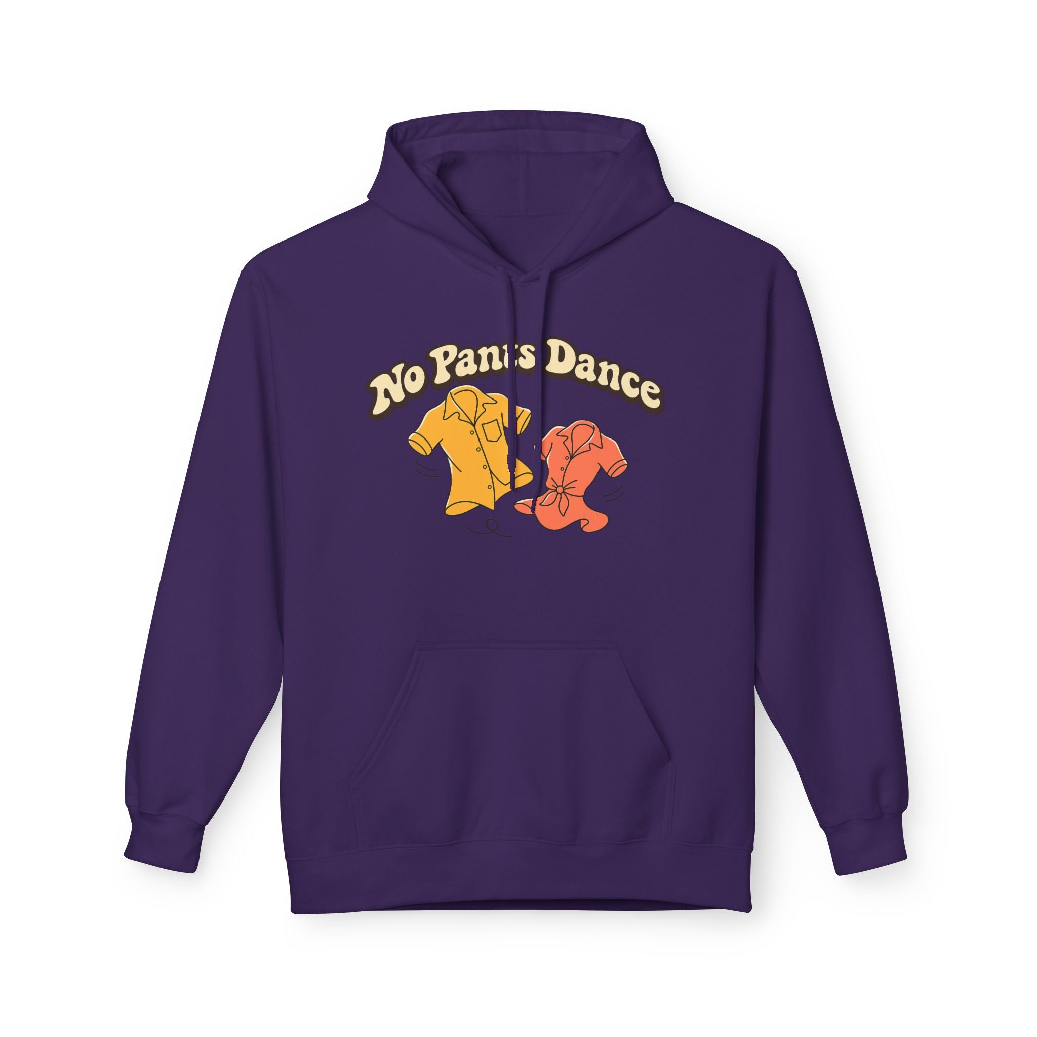 No Pants Dance — Funny Retro Hoodie