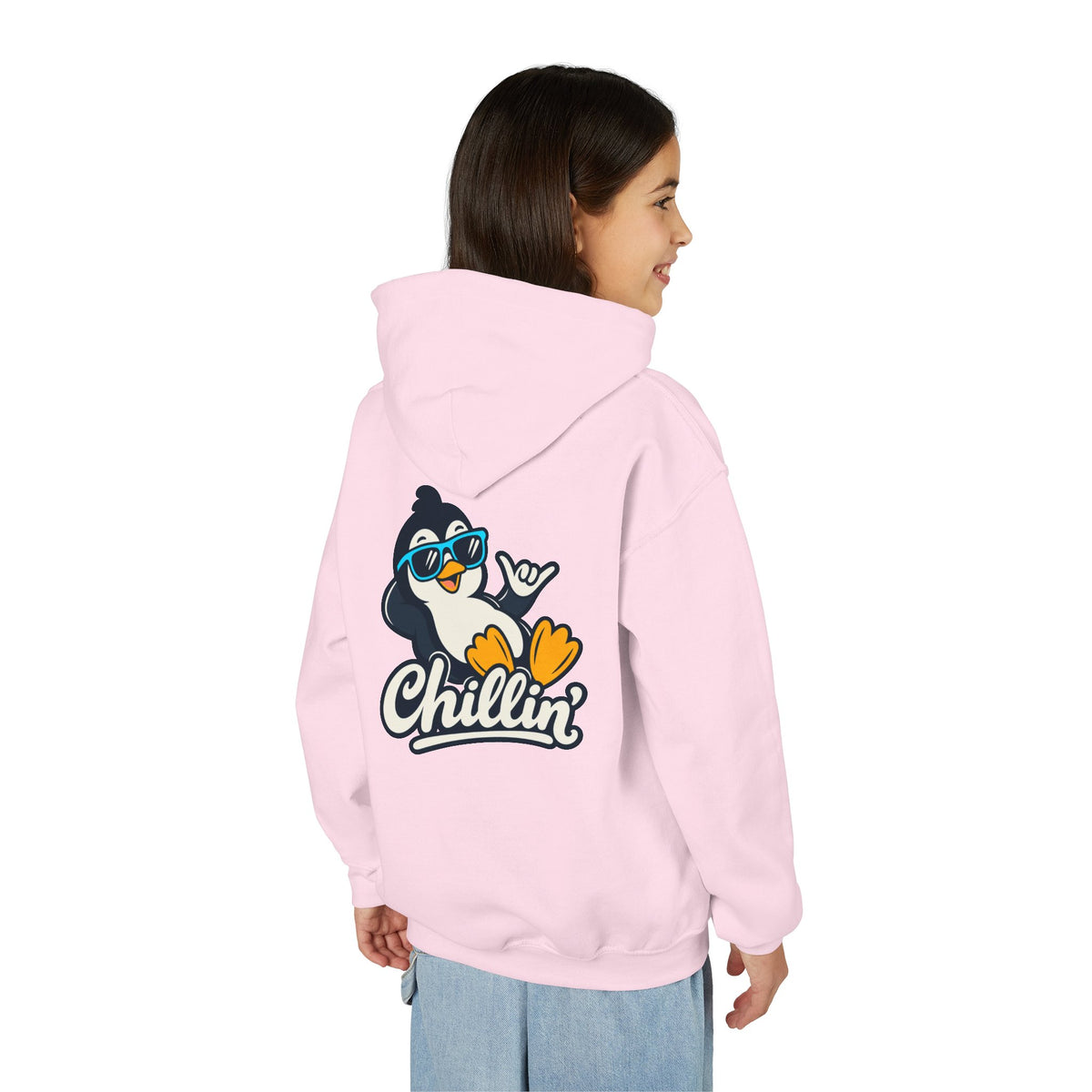 Chillin' 2 Penguin — Funny Youth Hoodie
