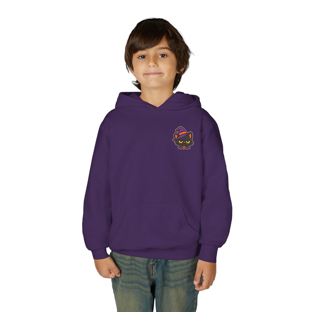 Unimpressed Halloween Cat - Witch Hoodie