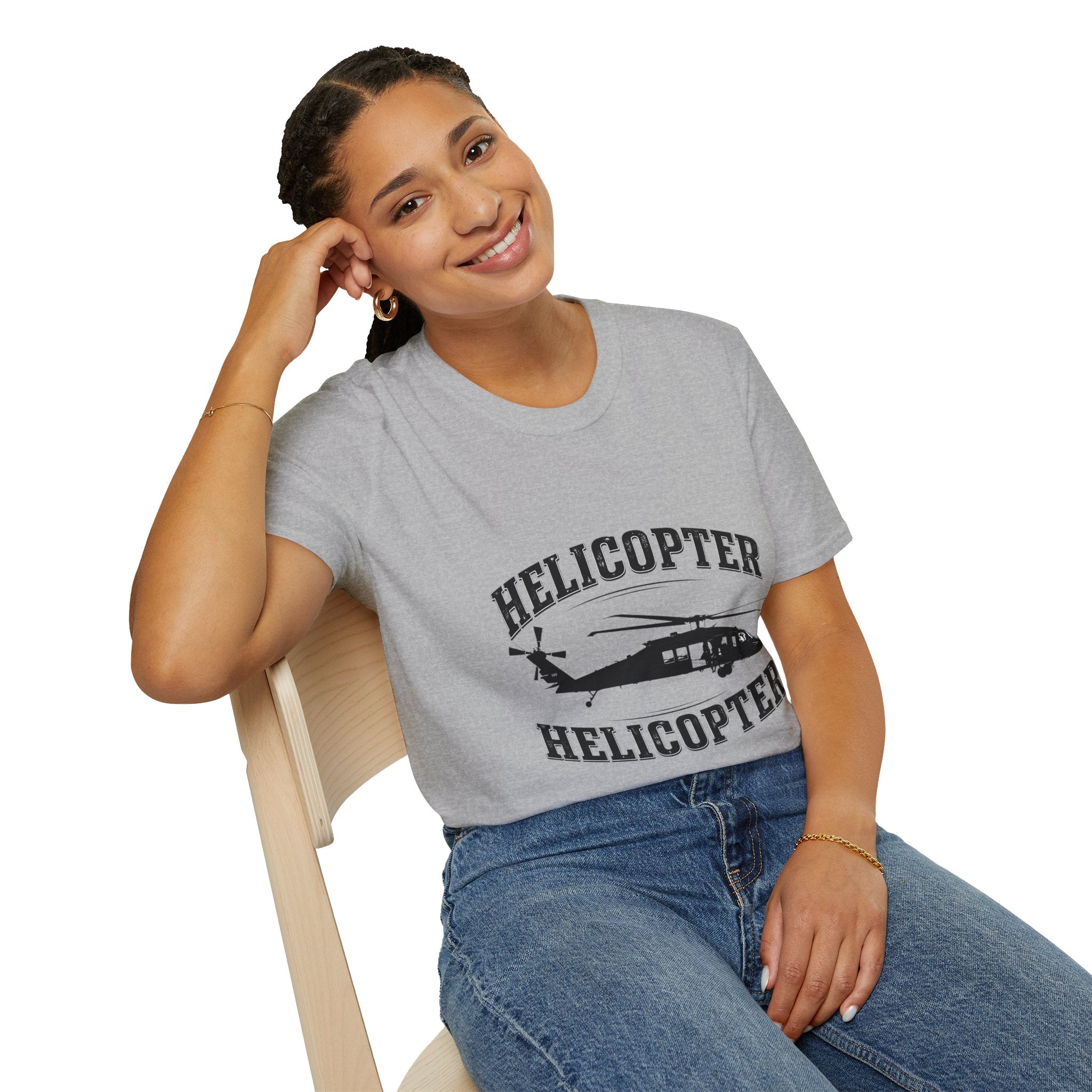 Get to the Choppa — Funny Helicopter T-Shirt