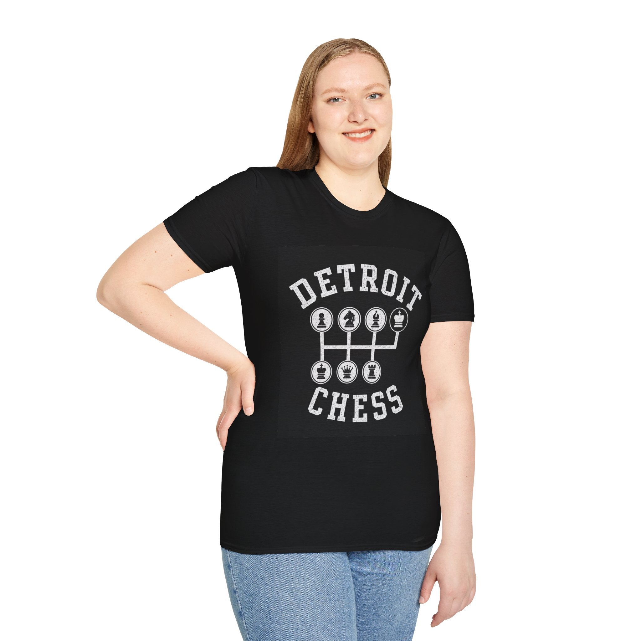 Detroit Chess - Gritty Chess T-Shirt