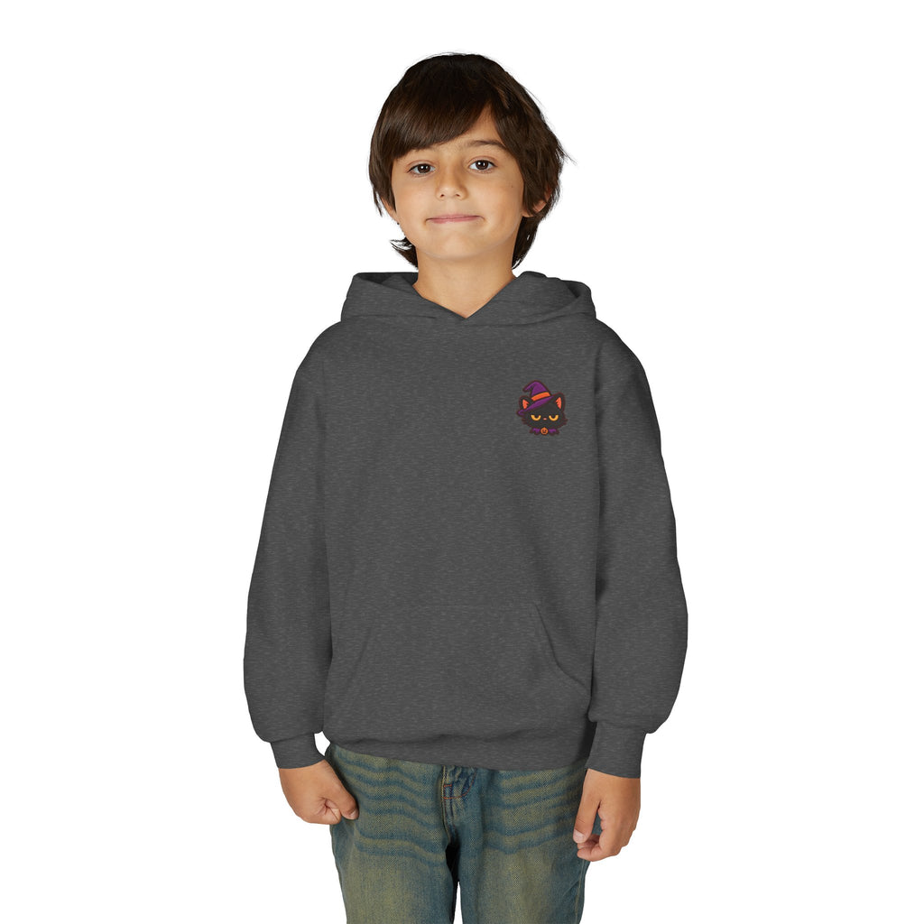 Unimpressed Halloween Cat - Witch Hoodie