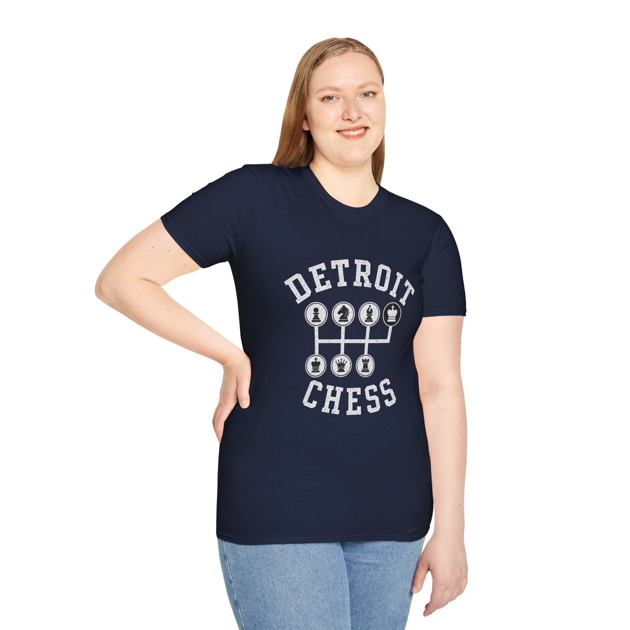 Detroit Chess - Gritty Chess T-Shirt