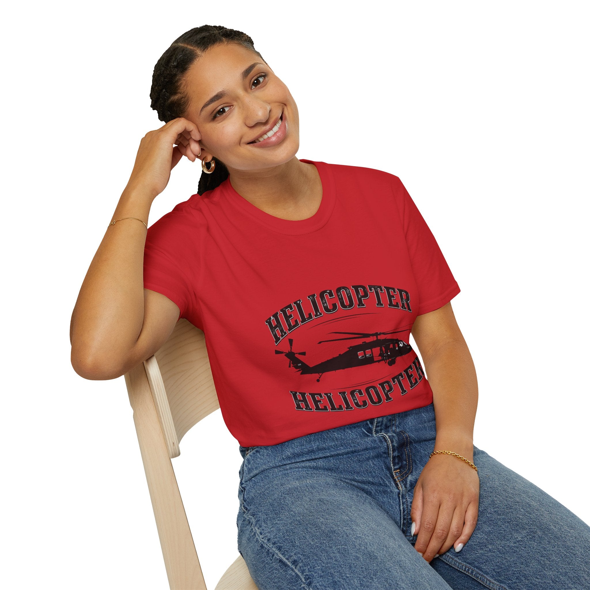 Get to the Choppa — Funny Helicopter T-Shirt