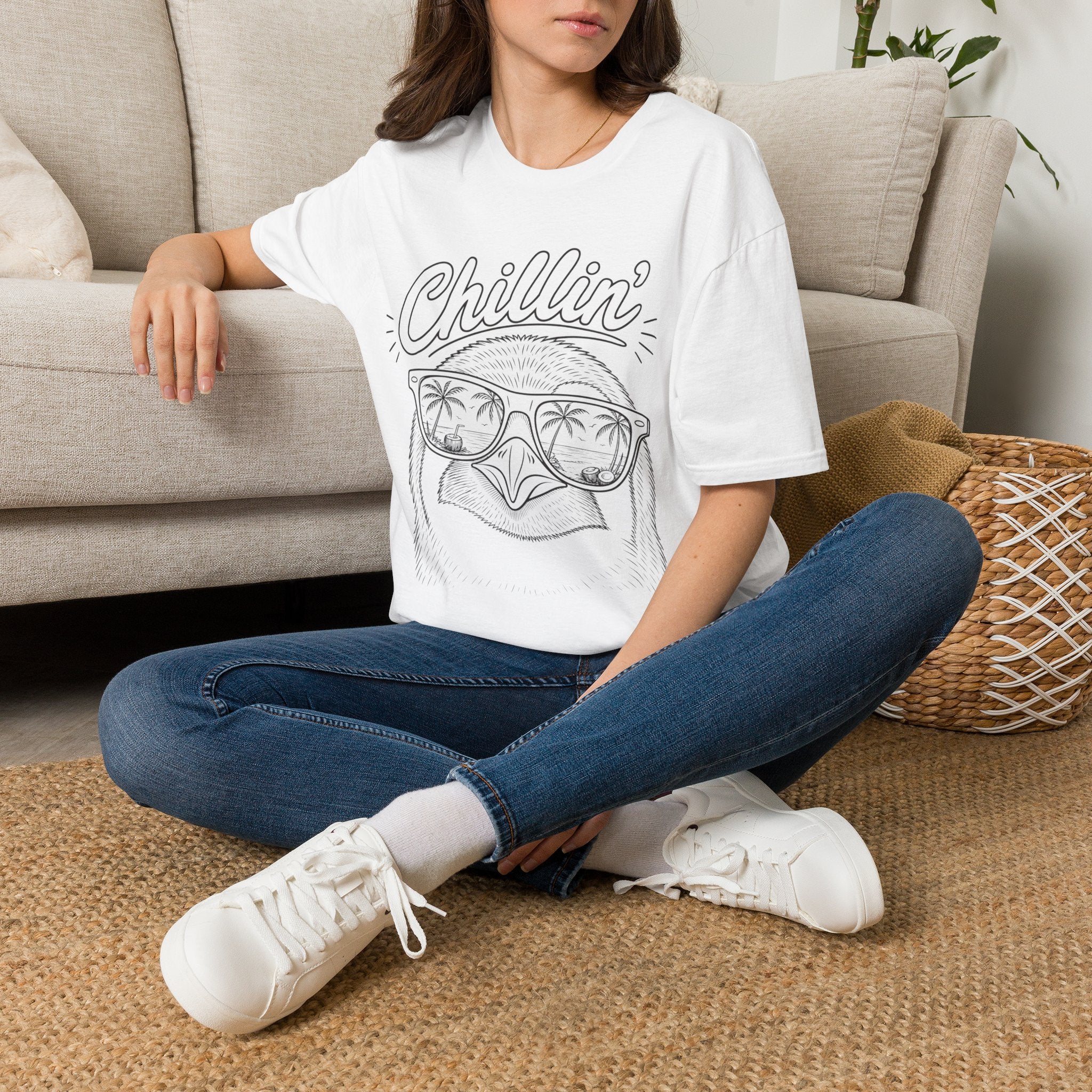 Chillin' Penguin — Funny T-Shirt