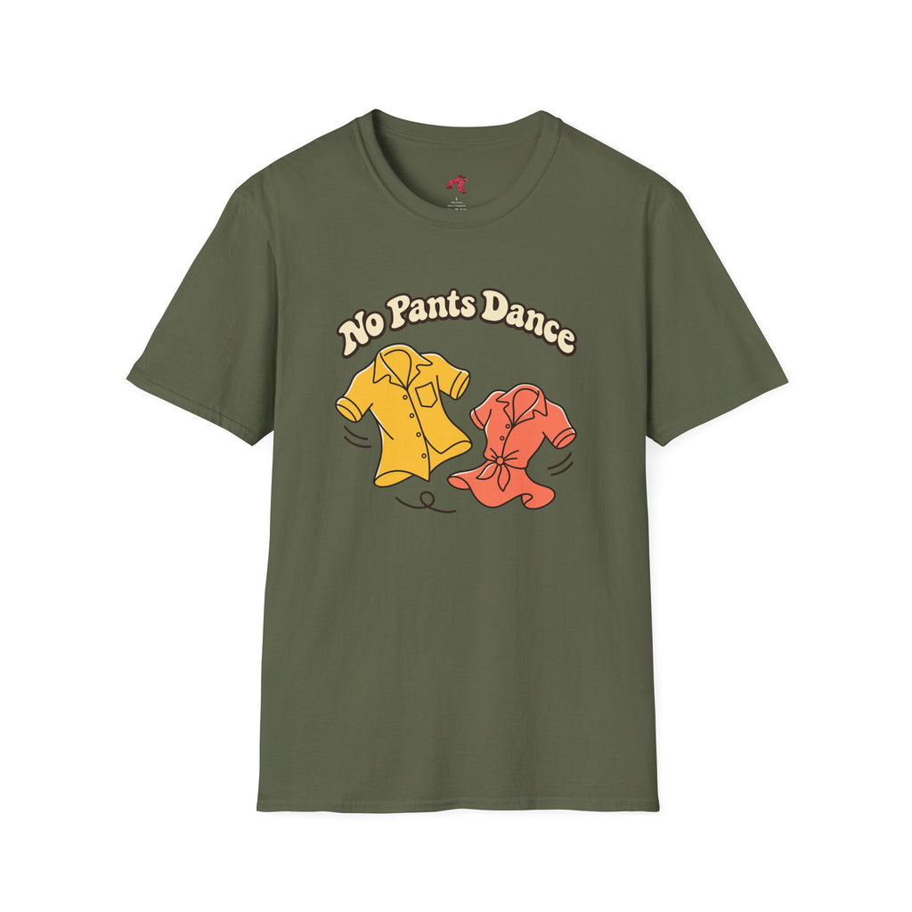 No Pants Dance T-Shirt- Funny Shirts Dancing