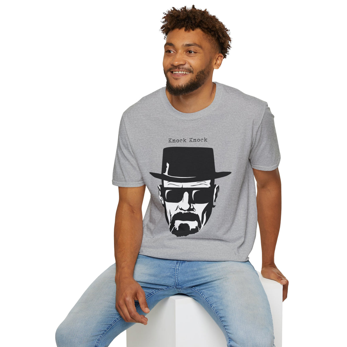 Knock Knock — Funny Crime Drama Parody T-Shirt