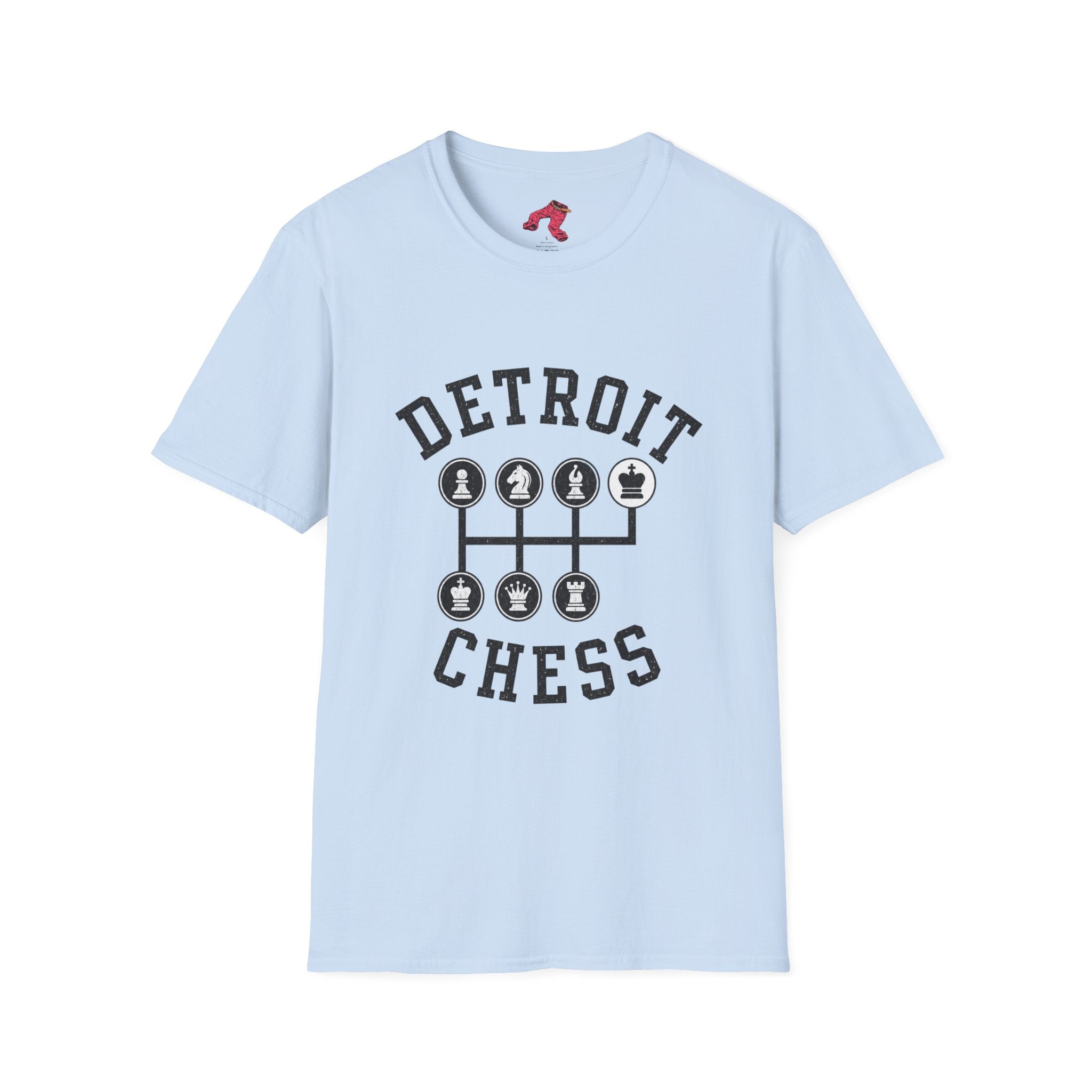 Detroit Chess - Gritty Chess T-Shirt