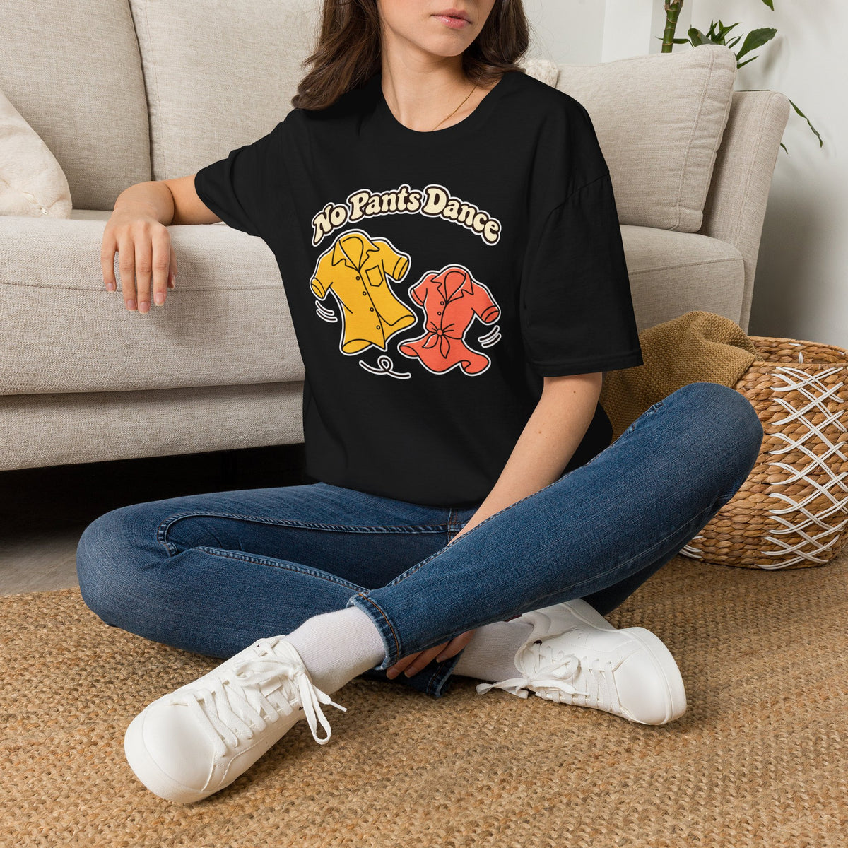No Pants Dance T-Shirt- Funny Shirts Dancing