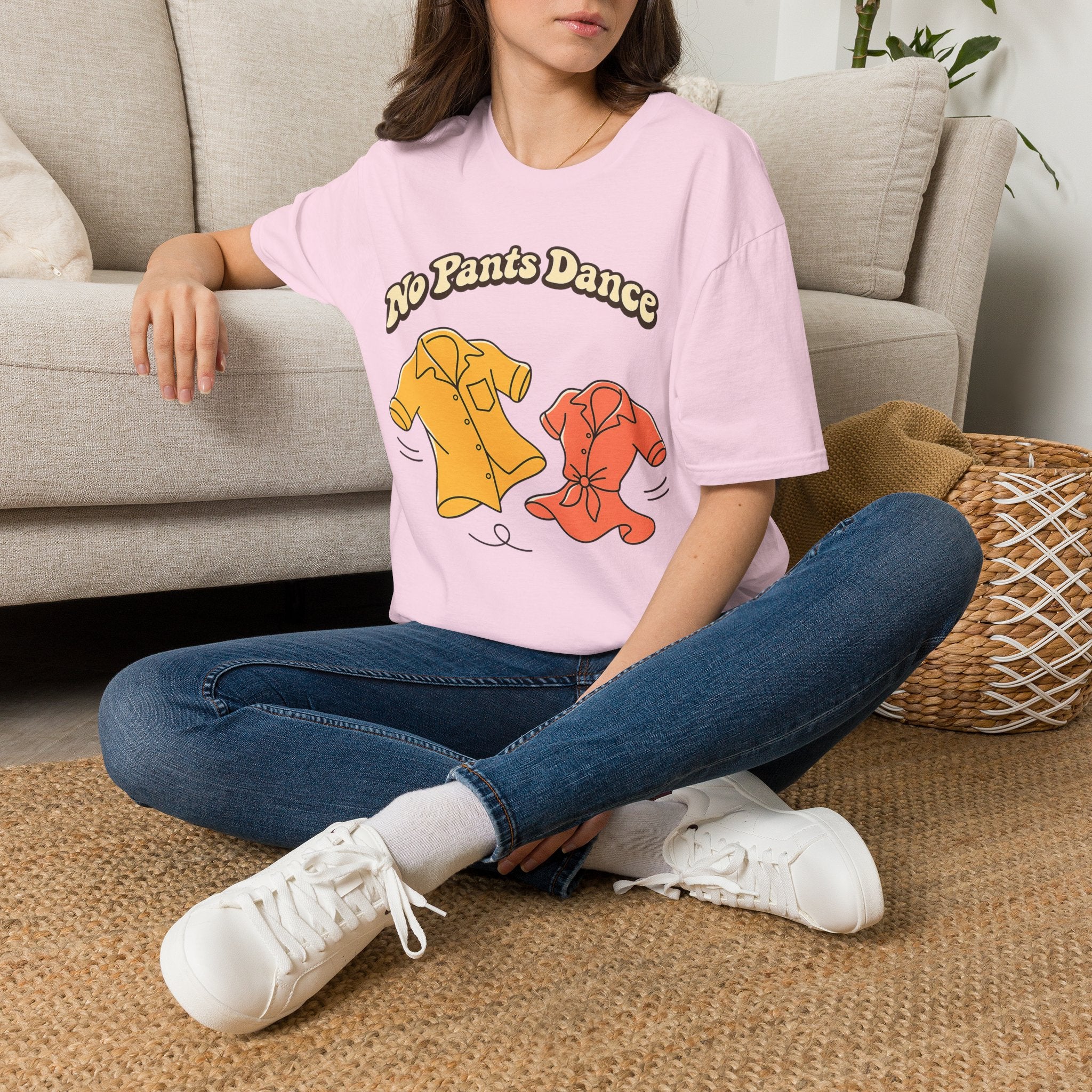 No Pants Dance T-Shirt- Funny Shirts Dancing