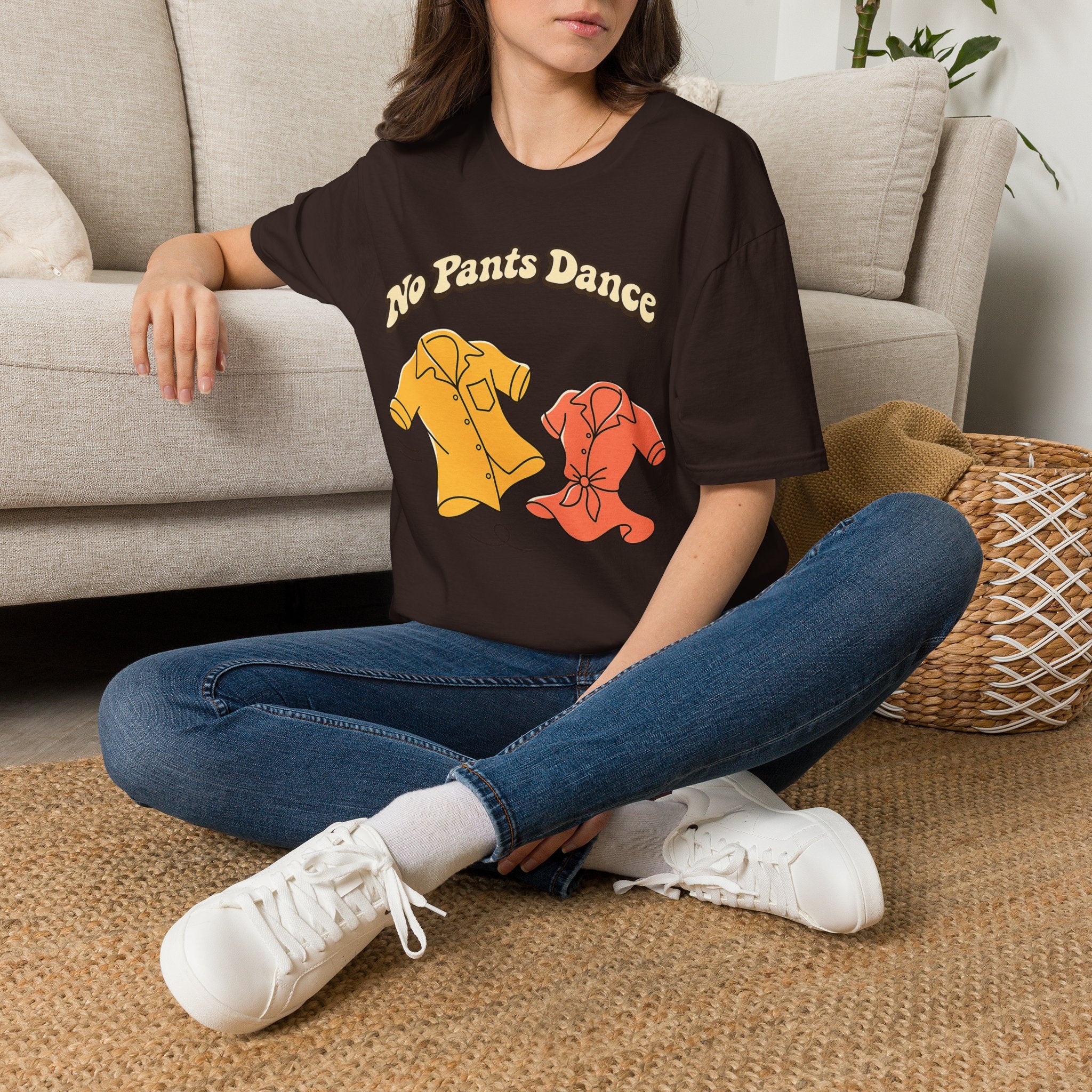 No Pants Dance T-Shirt- Funny Shirts Dancing