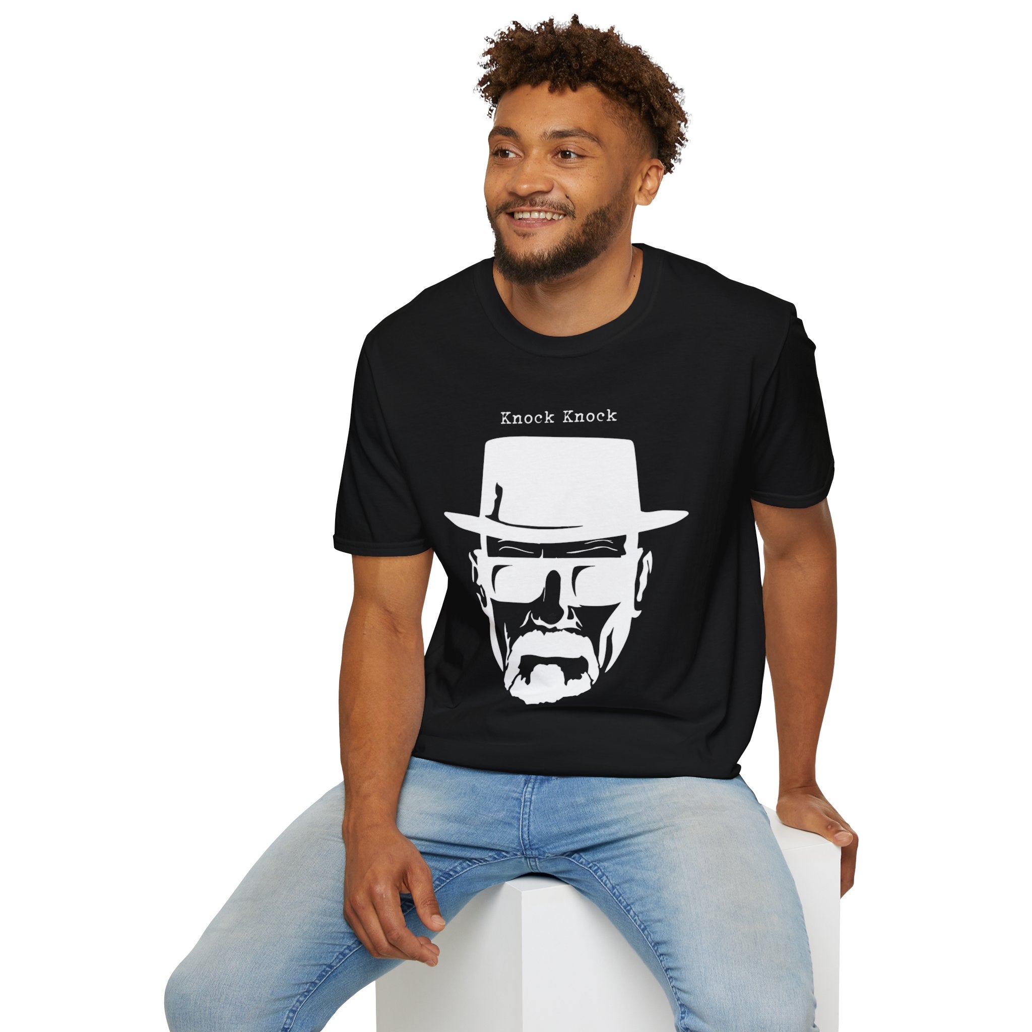 Knock Knock — Funny Crime Drama Parody T-Shirt