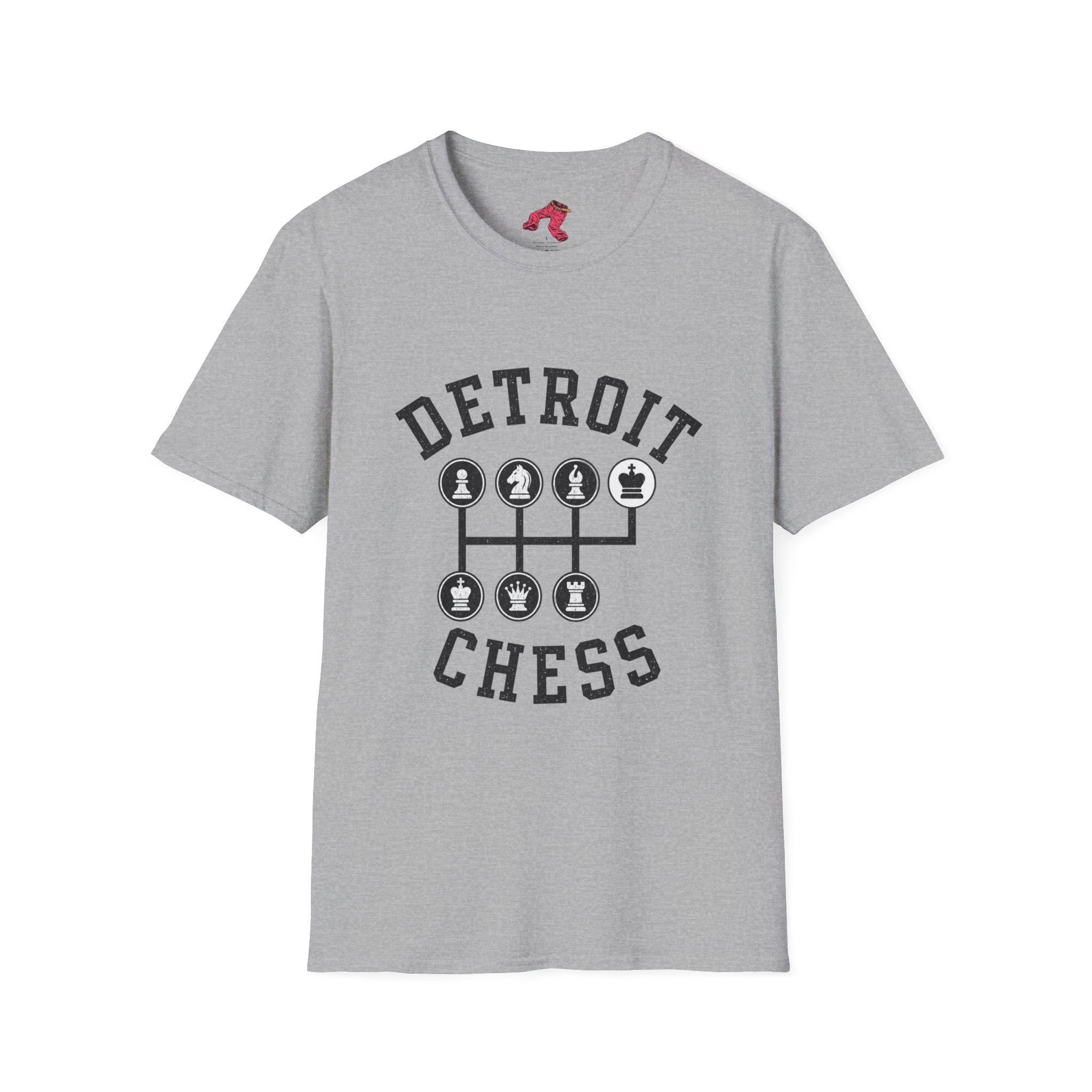 Detroit Chess - Gritty Chess T-Shirt