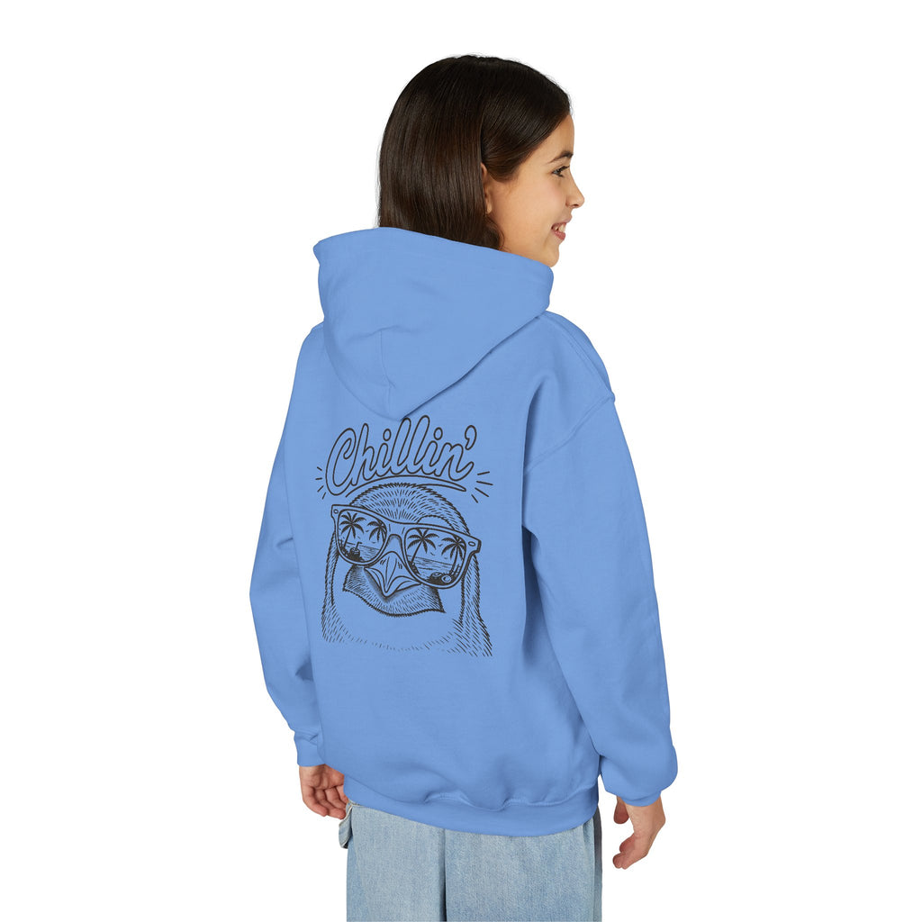 Chillin' Penguin — Funny Youth Hoodie