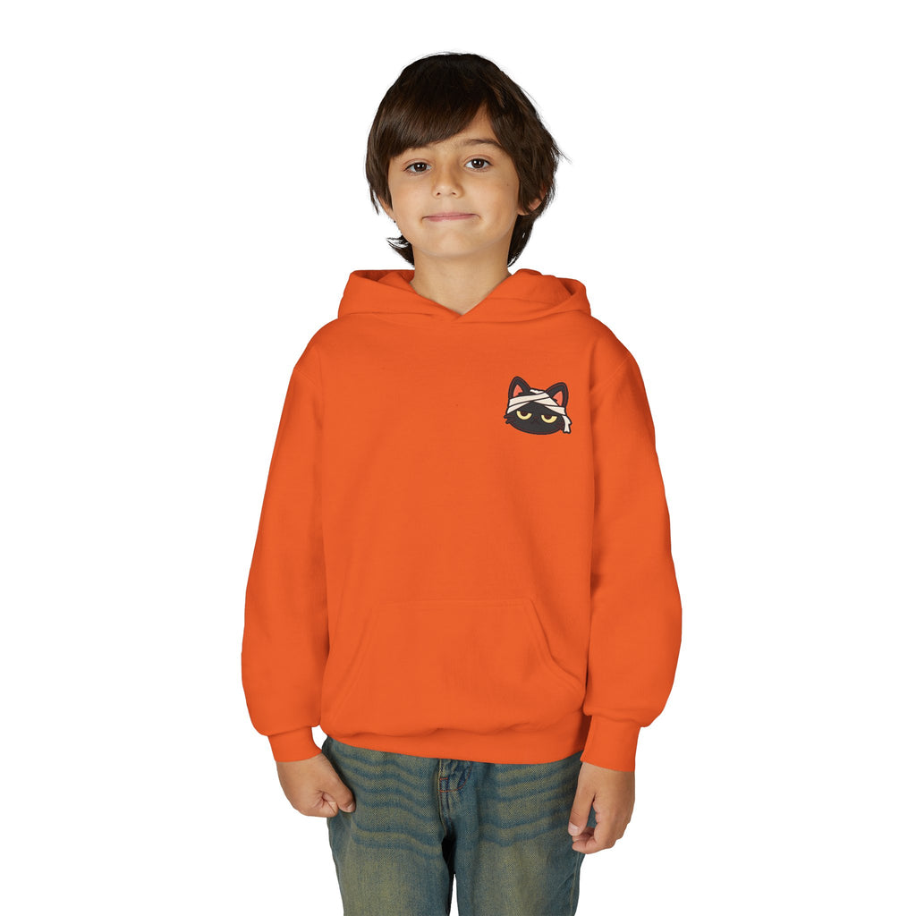 Unimpressed Halloween Cat - Mummy Hoodie