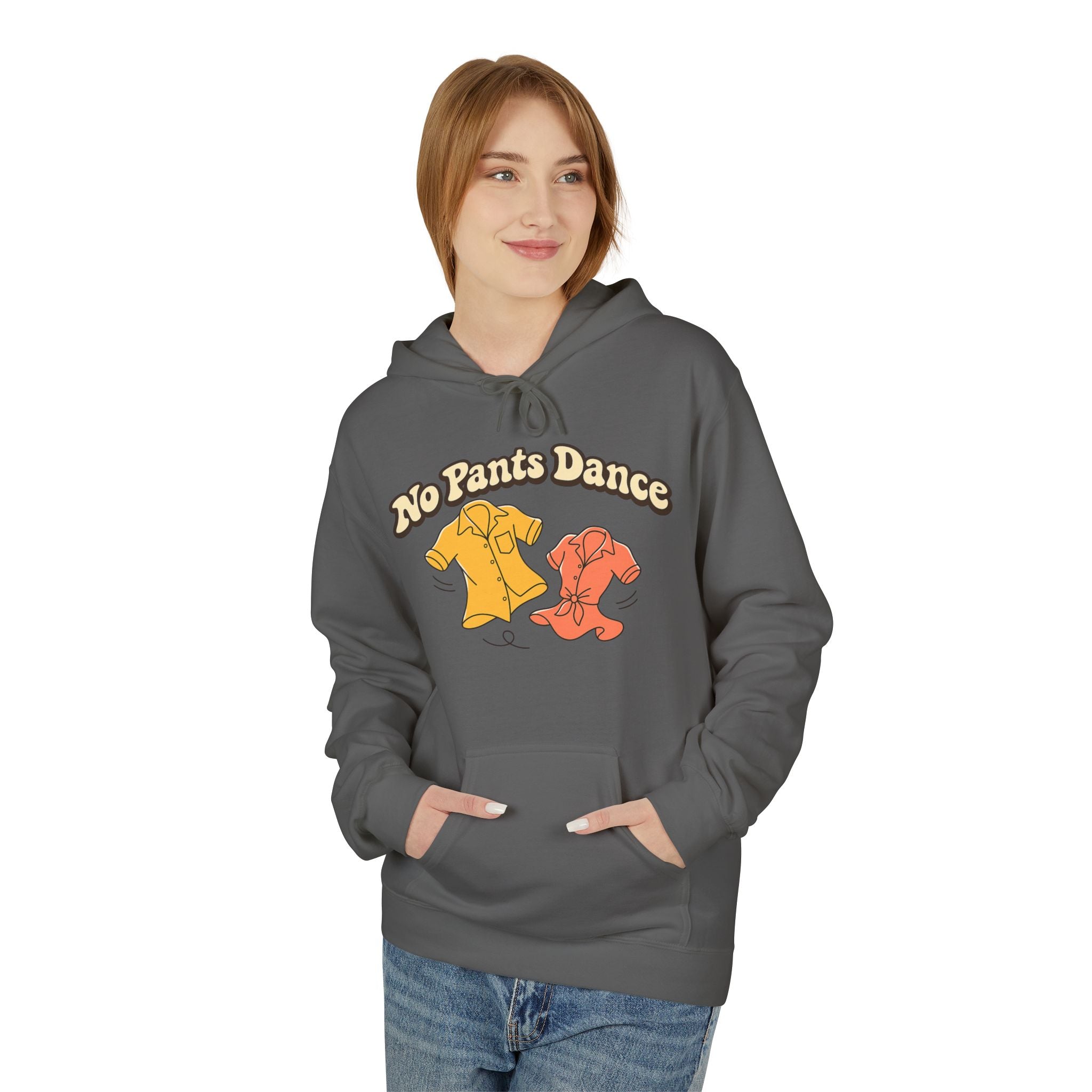 No Pants Dance — Funny Retro Hoodie