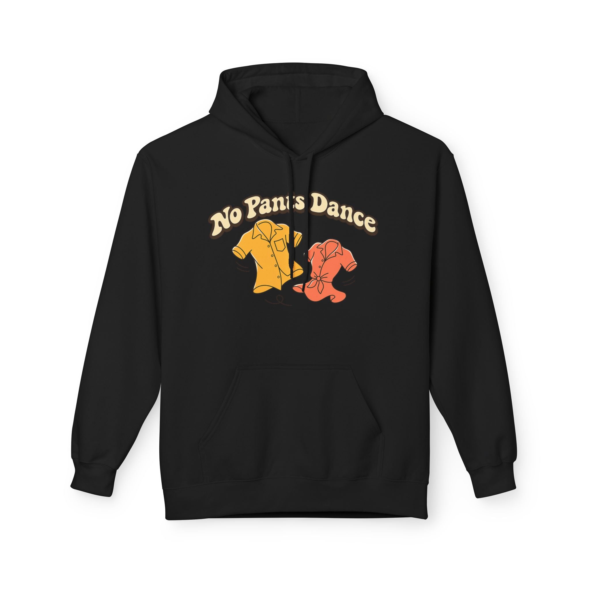 No Pants Dance — Funny Retro Hoodie
