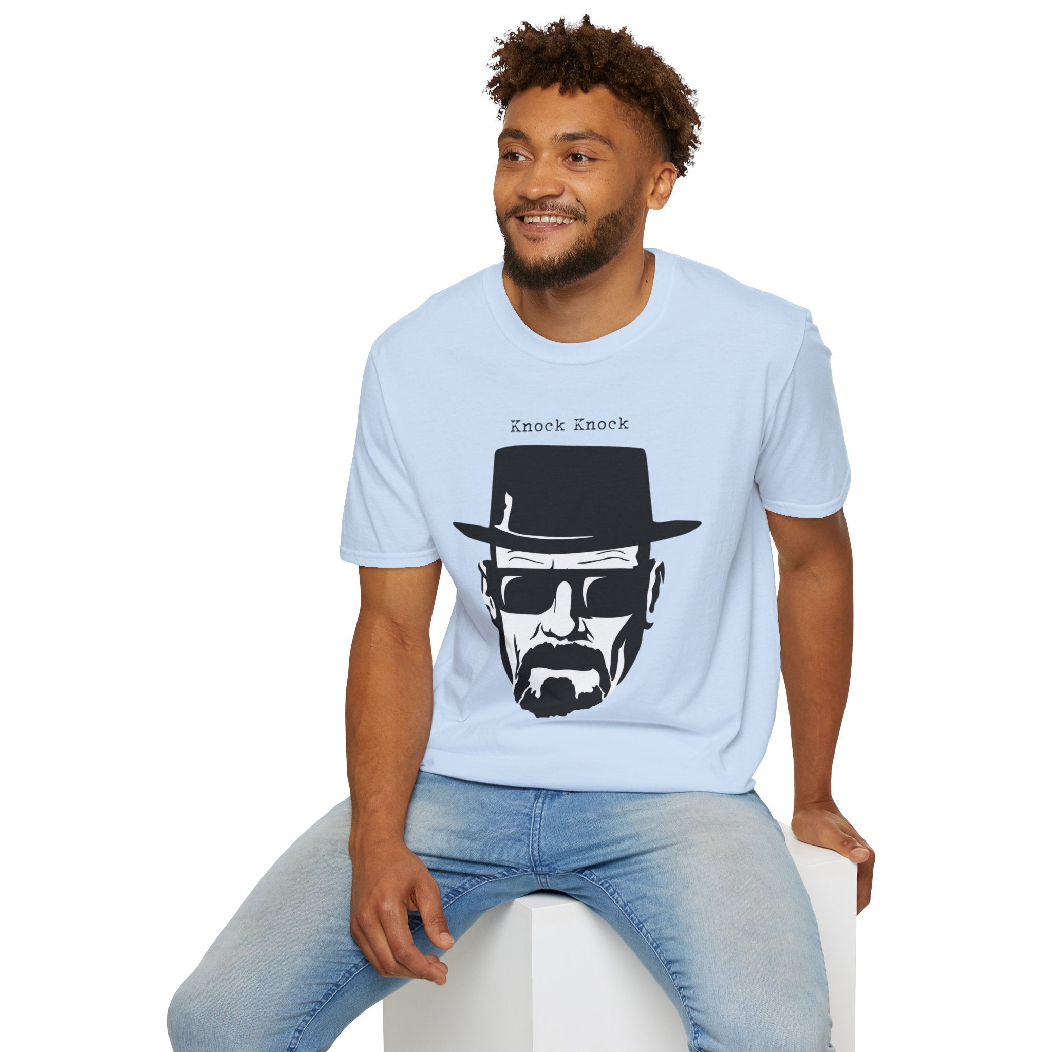 Knock Knock — Funny Crime Drama Parody T-Shirt