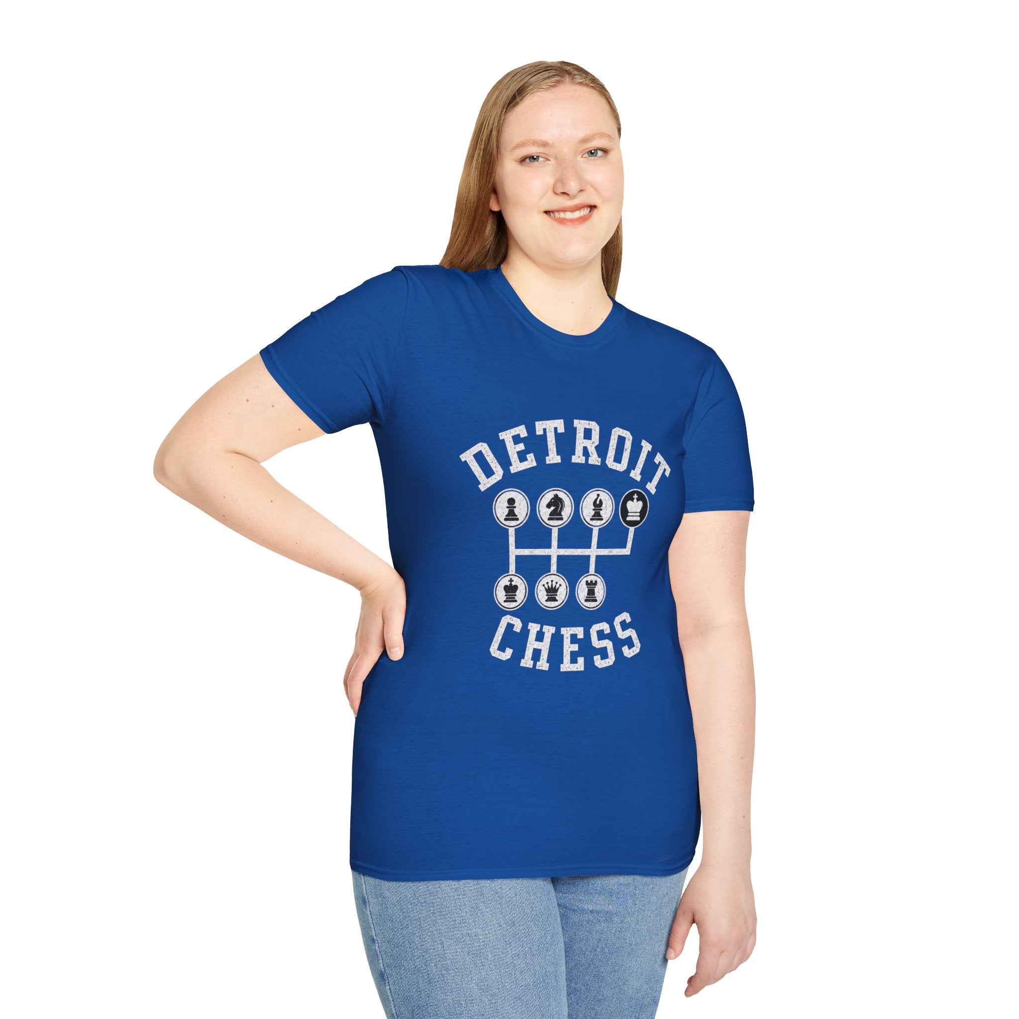 Detroit Chess - Gritty Chess T-Shirt