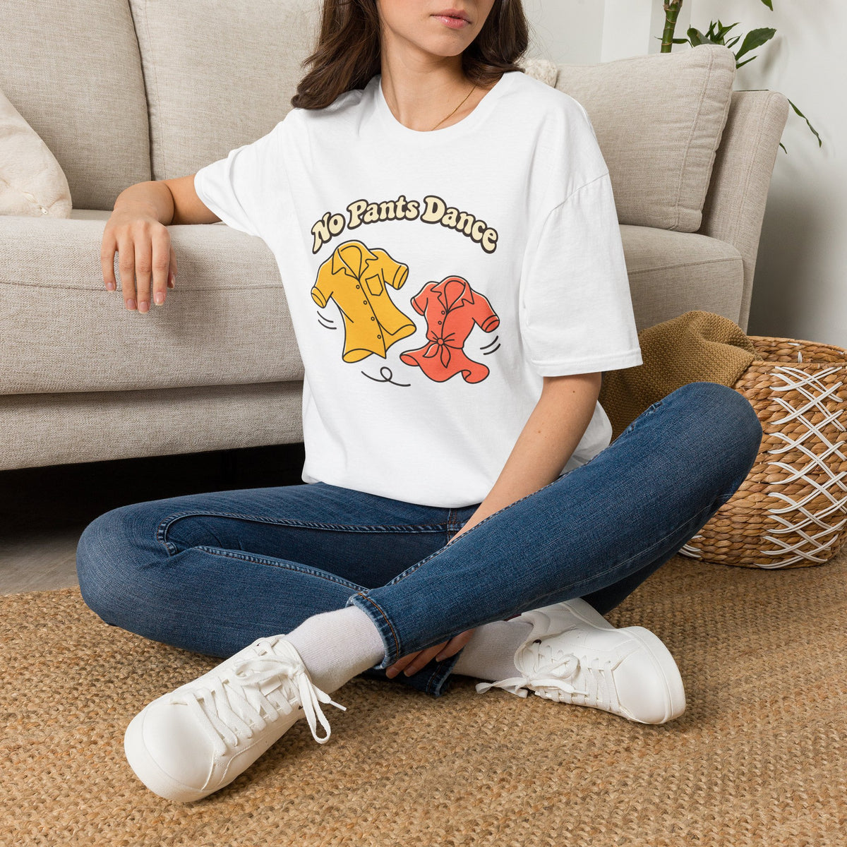 No Pants Dance T-Shirt- Funny Shirts Dancing