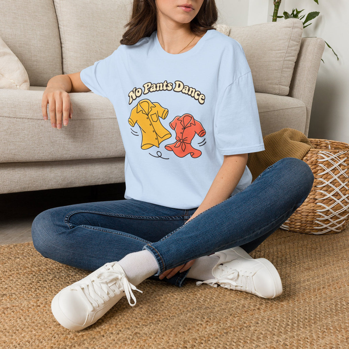 No Pants Dance T-Shirt- Funny Shirts Dancing