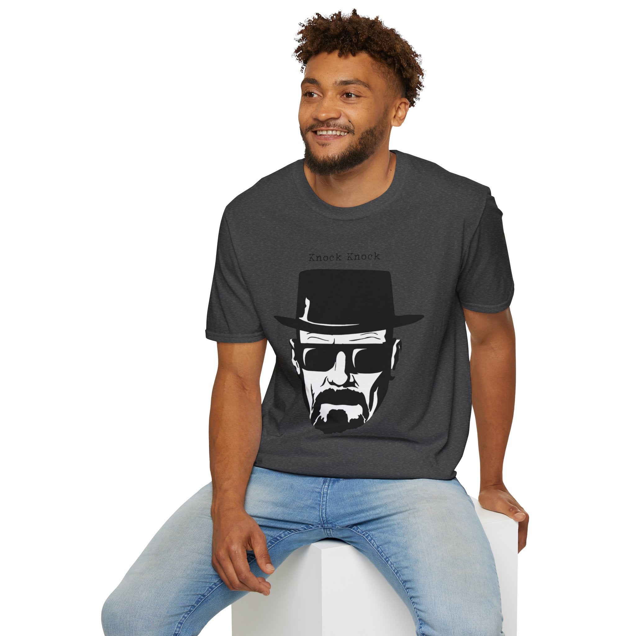 Knock Knock — Funny Crime Drama Parody T-Shirt