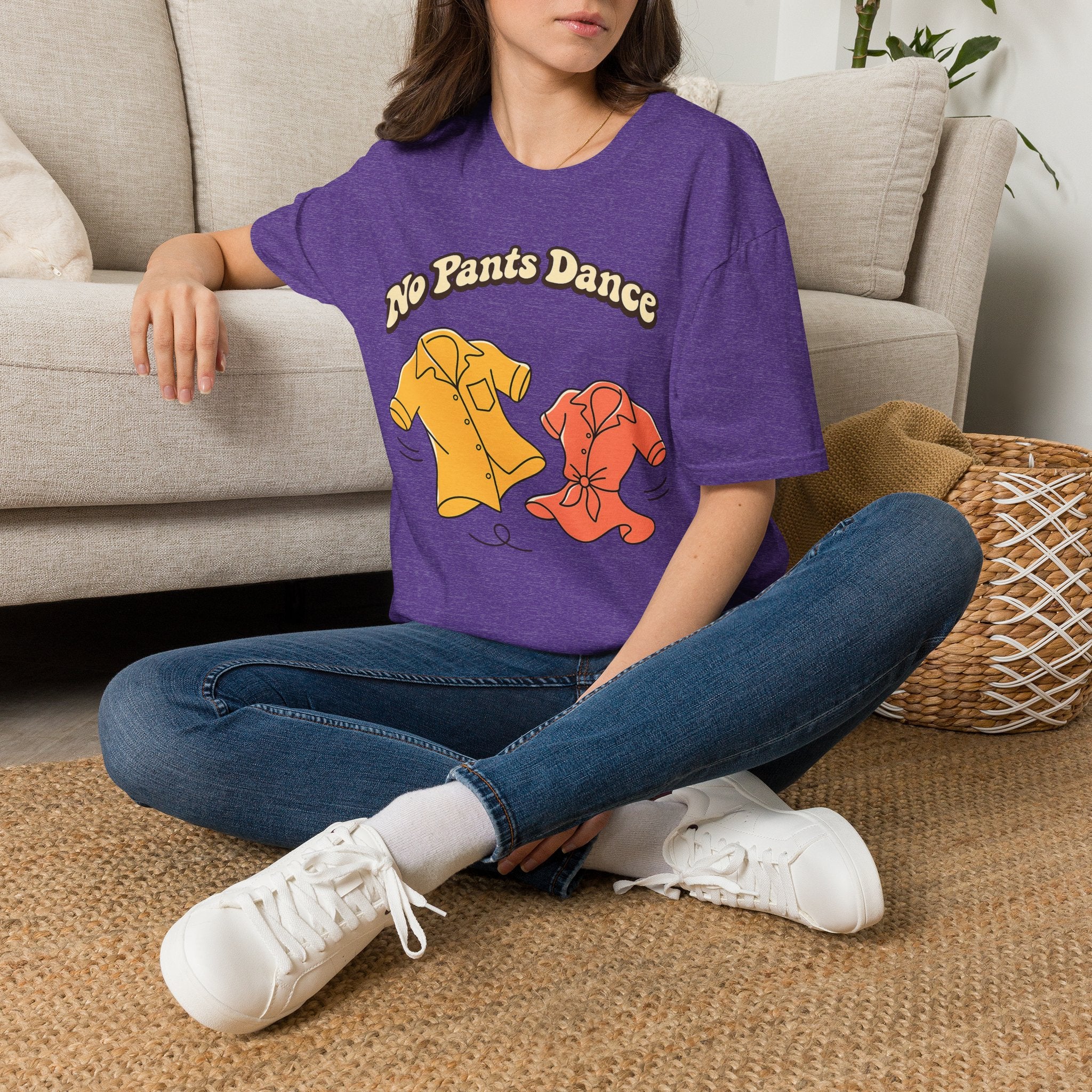 No Pants Dance T-Shirt- Funny Shirts Dancing