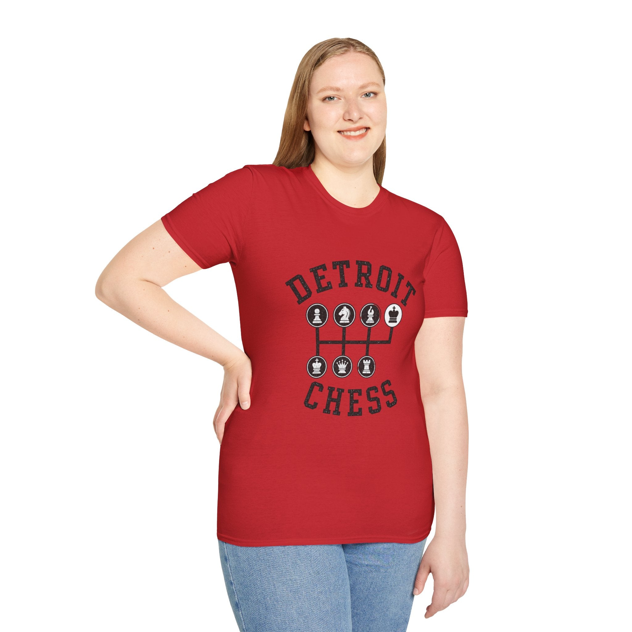 Detroit Chess - Gritty Chess T-Shirt