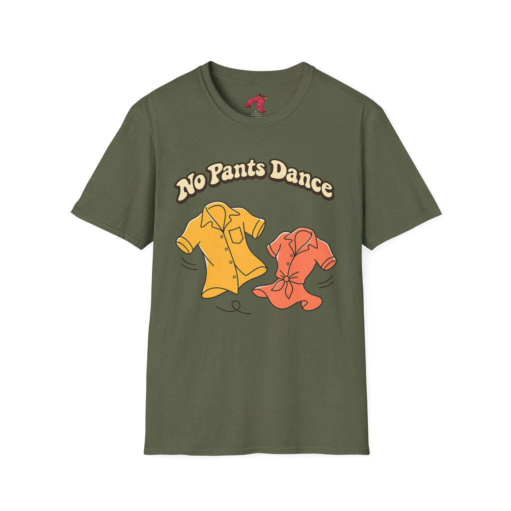 No Pants Dance T-Shirt- Funny Shirts Dancing