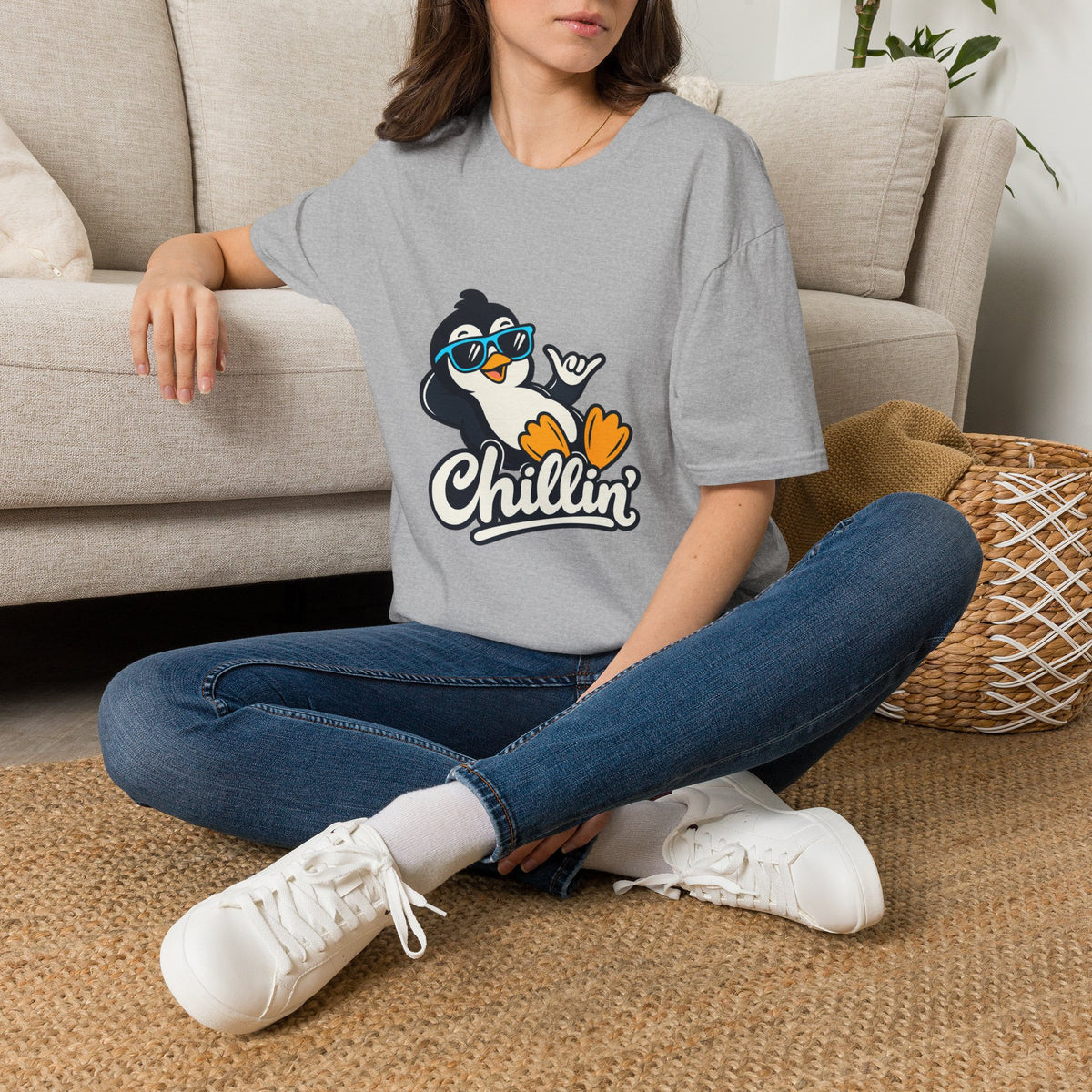 Chillin' 2 Penguin — Funny T-Shirt