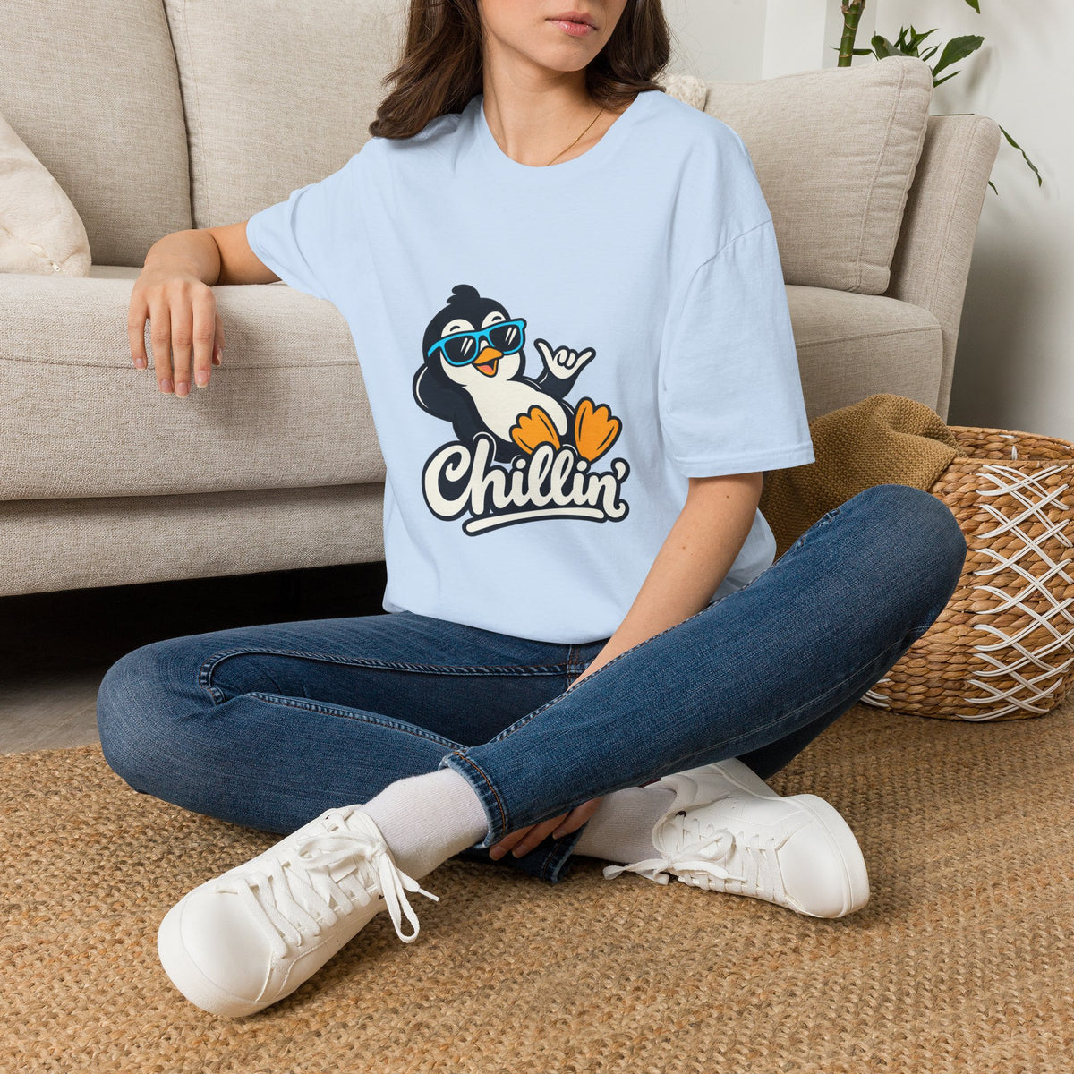 Chillin' 2 Penguin — Funny T-Shirt
