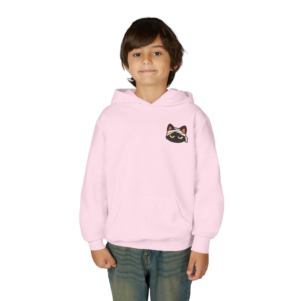 Unimpressed Halloween Cat - Mummy Hoodie