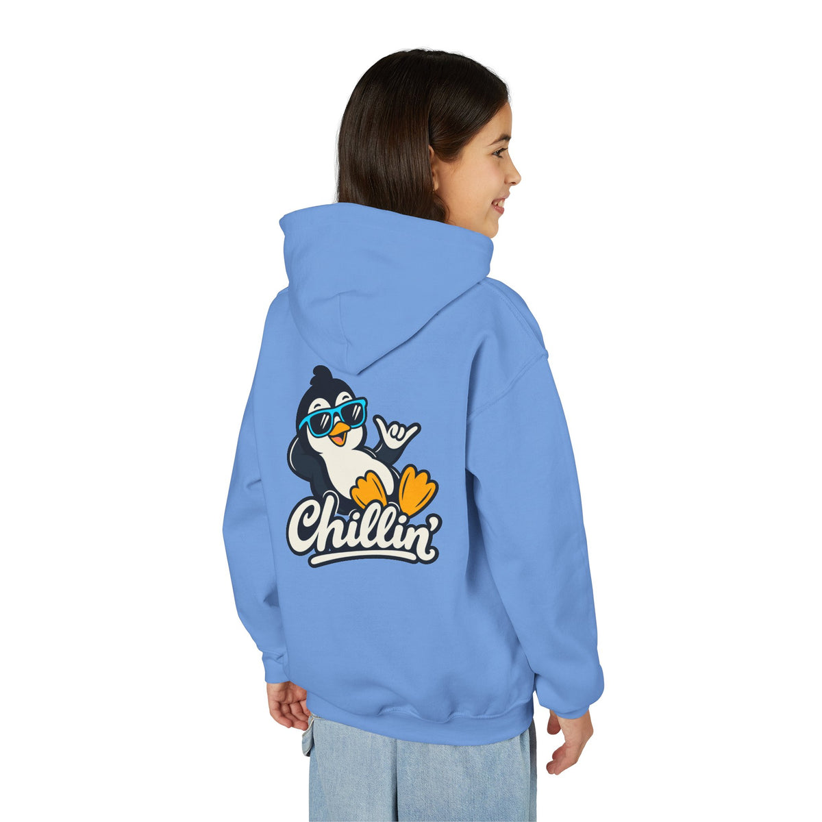 Chillin' 2 Penguin — Funny Youth Hoodie