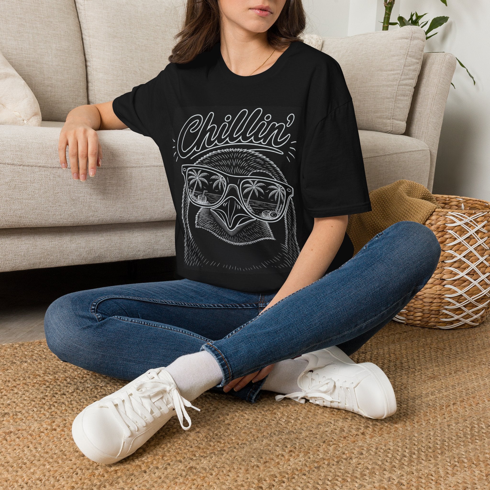 Chillin' Penguin — Funny T-Shirt