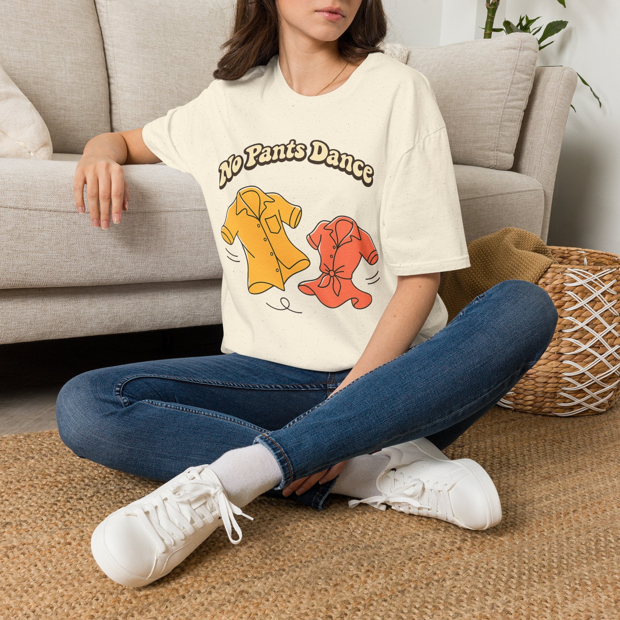 No Pants Dance T-Shirt- Funny Shirts Dancing