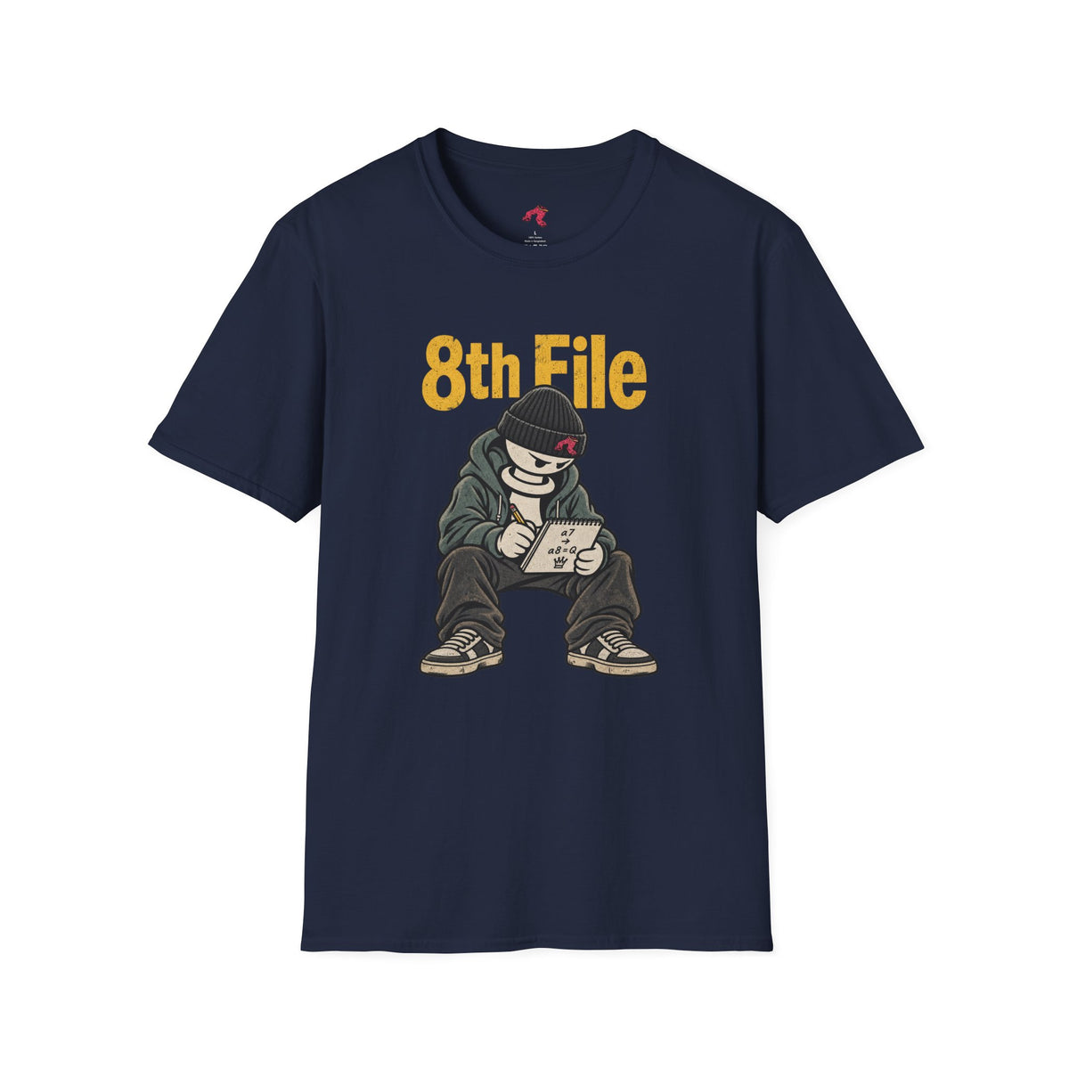 8th File – Funny Chess Pawn Promotion Graphic T-Shirt