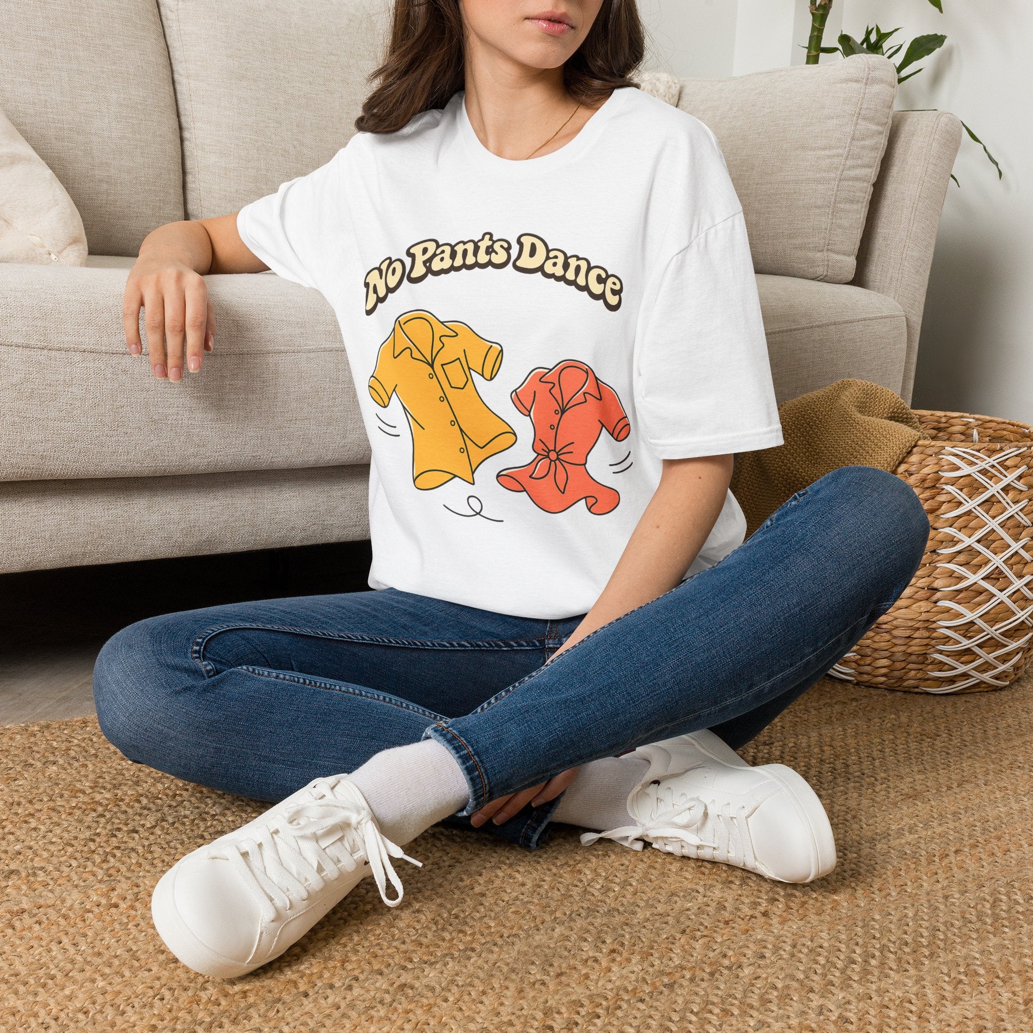No Pants Dance T-Shirt- Funny Shirts Dancing