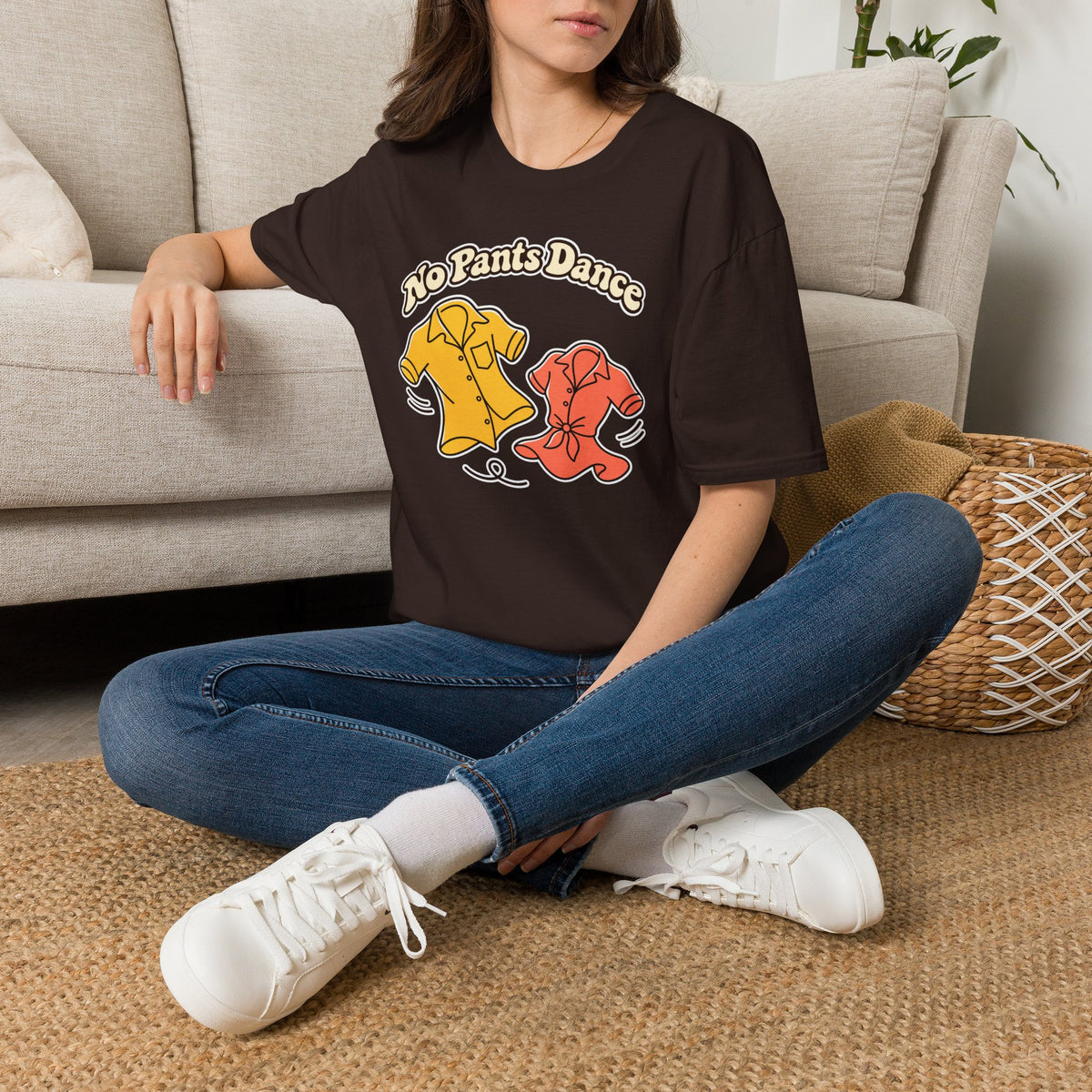 No Pants Dance T-Shirt- Funny Shirts Dancing
